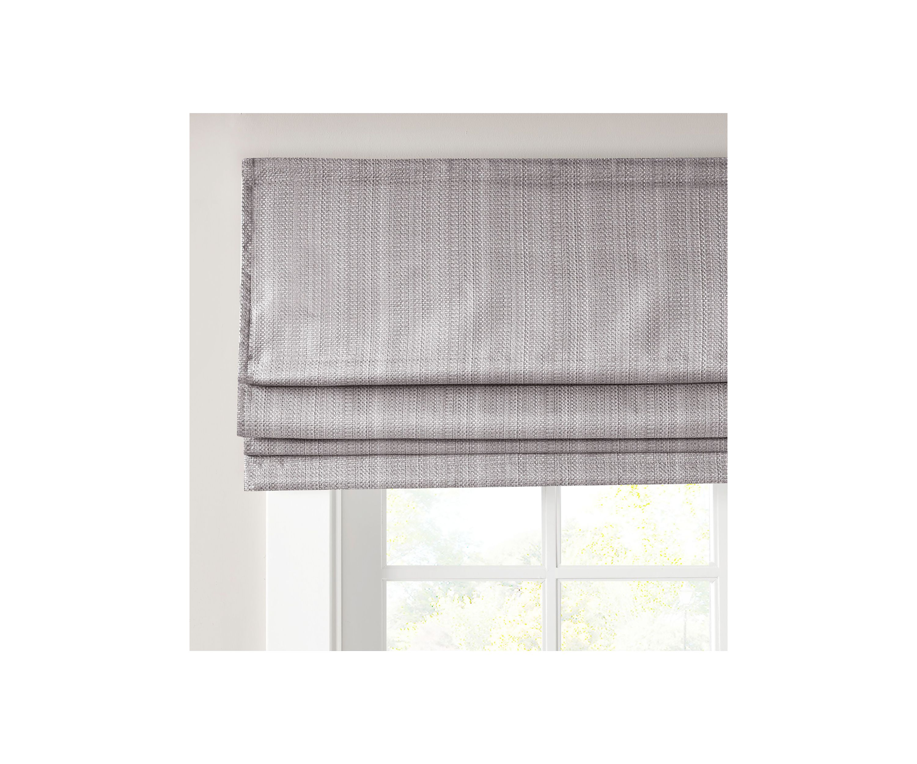 Galen Basketweave Room Darkening Cordless Roman Shade