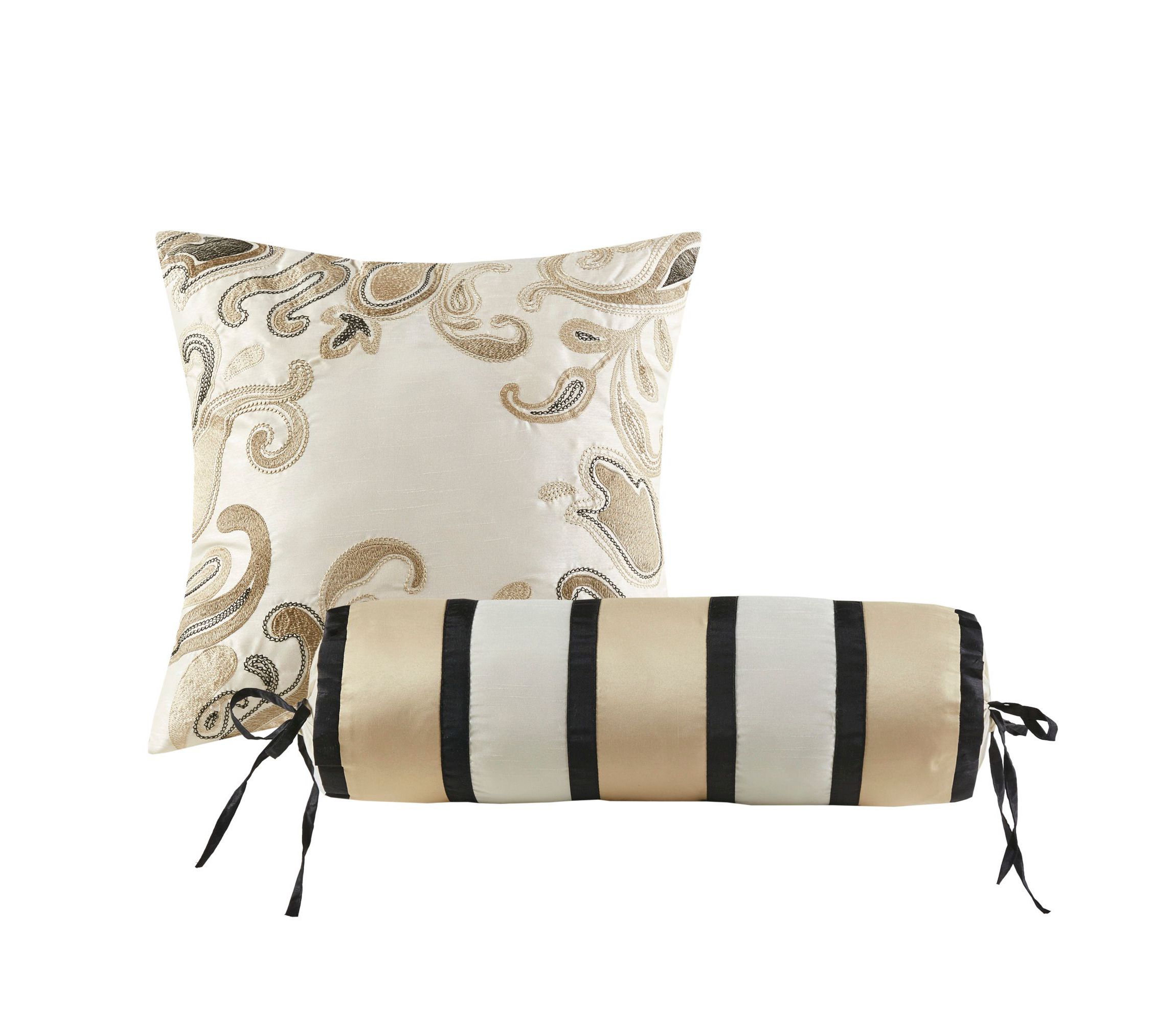 Aubrey 5 Piece Reversible Jacquard Bedspread Set