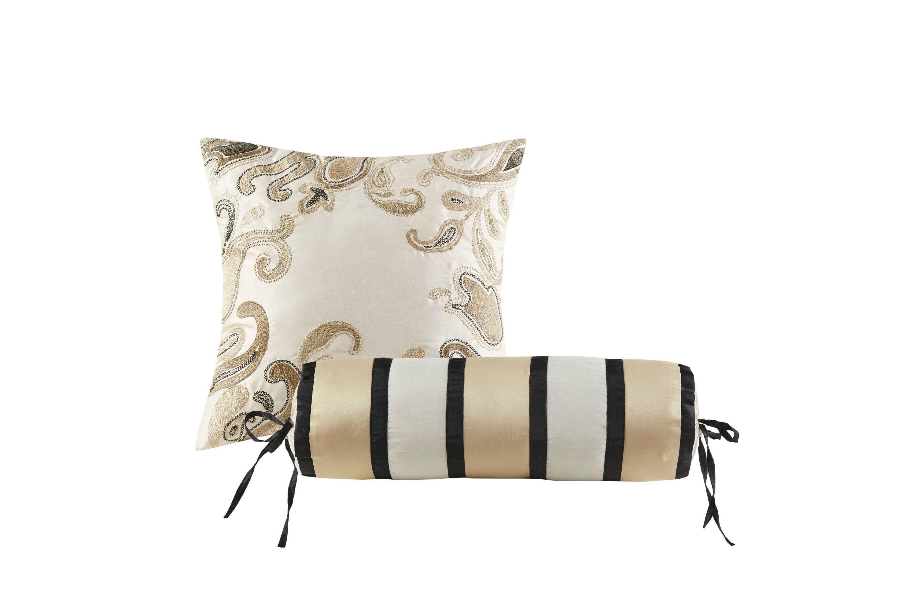 Aubrey 5 Piece Reversible Jacquard Bedspread Set