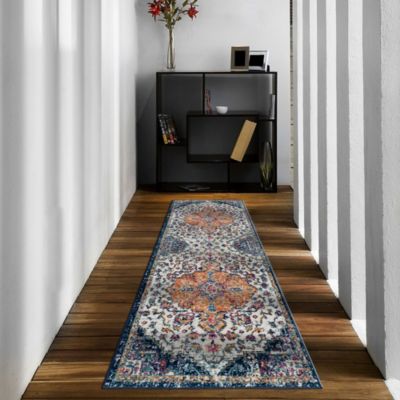 Mateo Boho Medallion Woven Area Rug