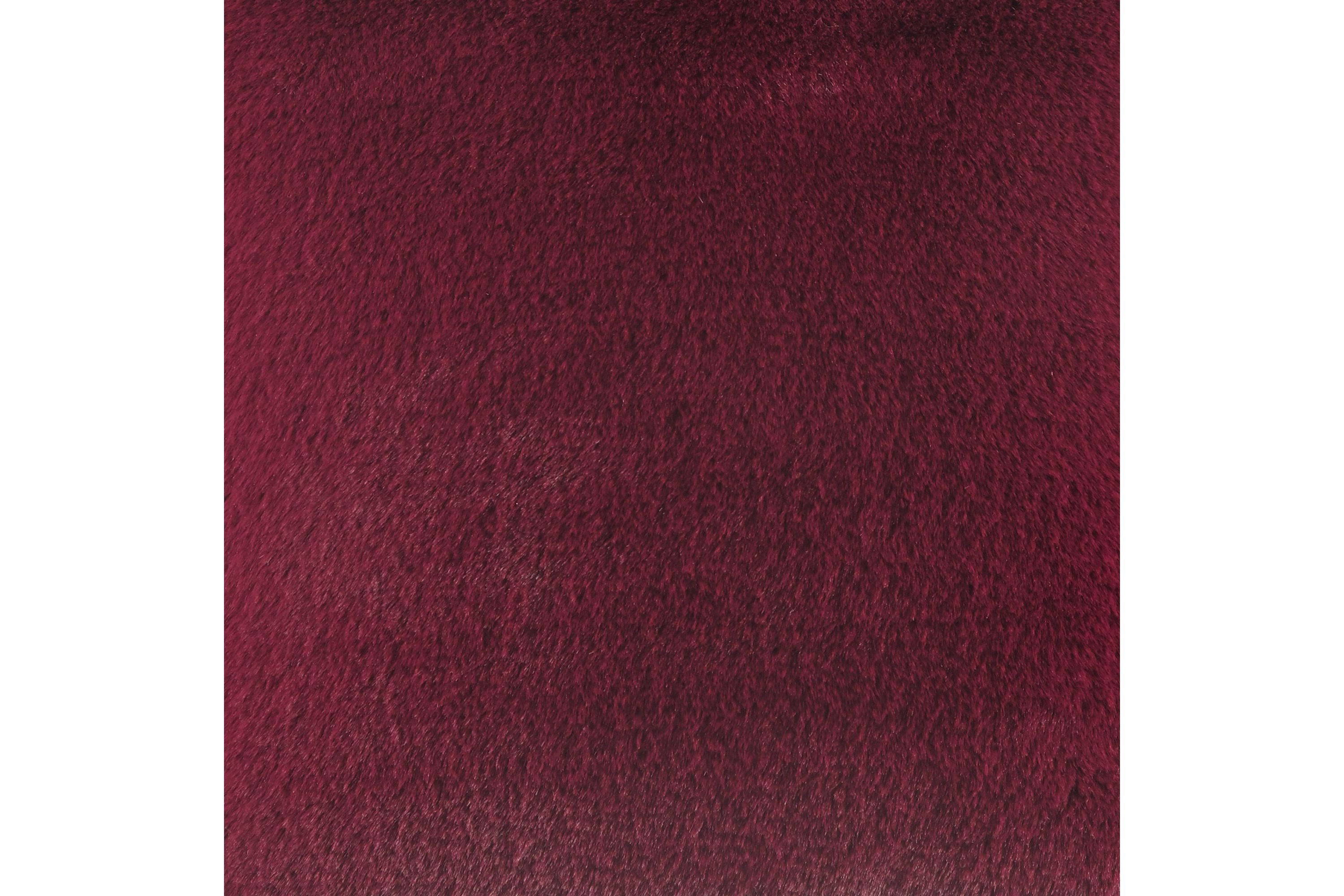 Sable Solid Faux Fur Square Decor Pillow