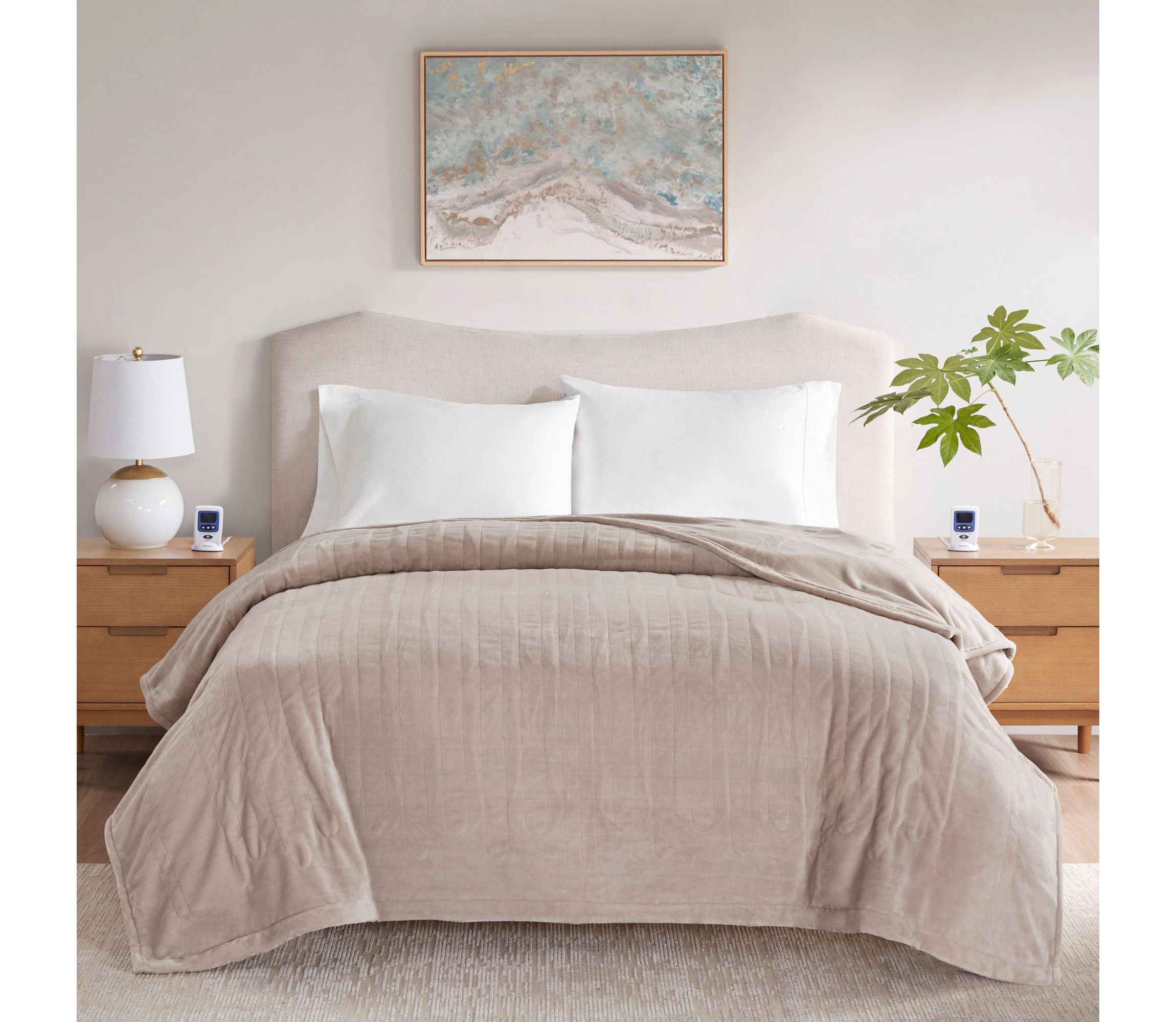 Microplush Heated Blanket with Wifi Technology