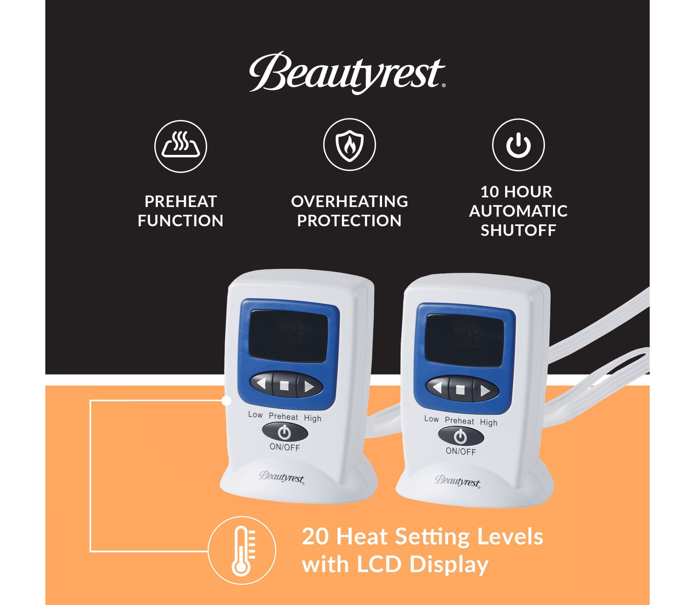 Microplush Heated Blanket with Wifi Technology