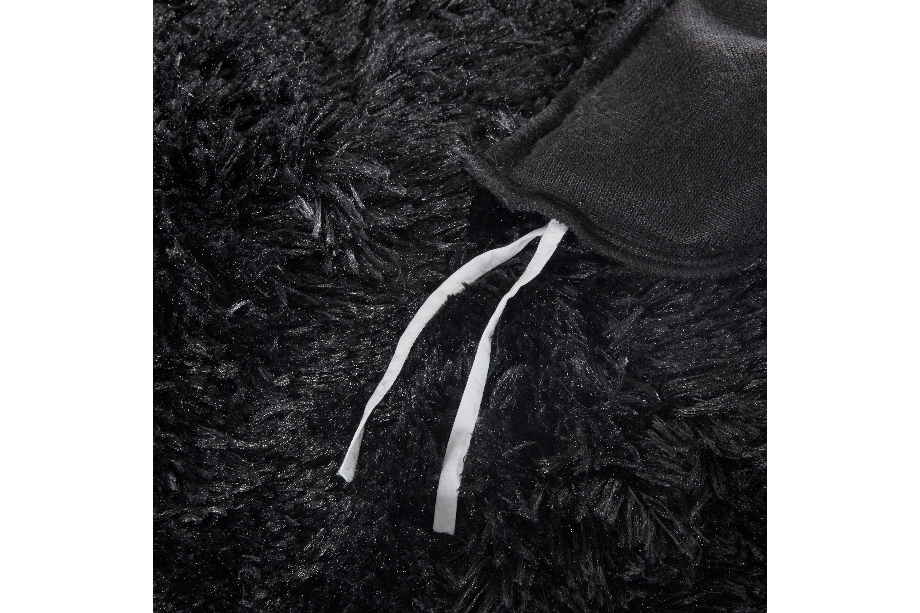 Malea Shaggy Fur Duvet Cover Set