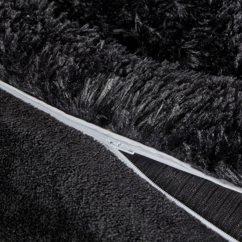 Malea Shaggy Fur Duvet Cover Set