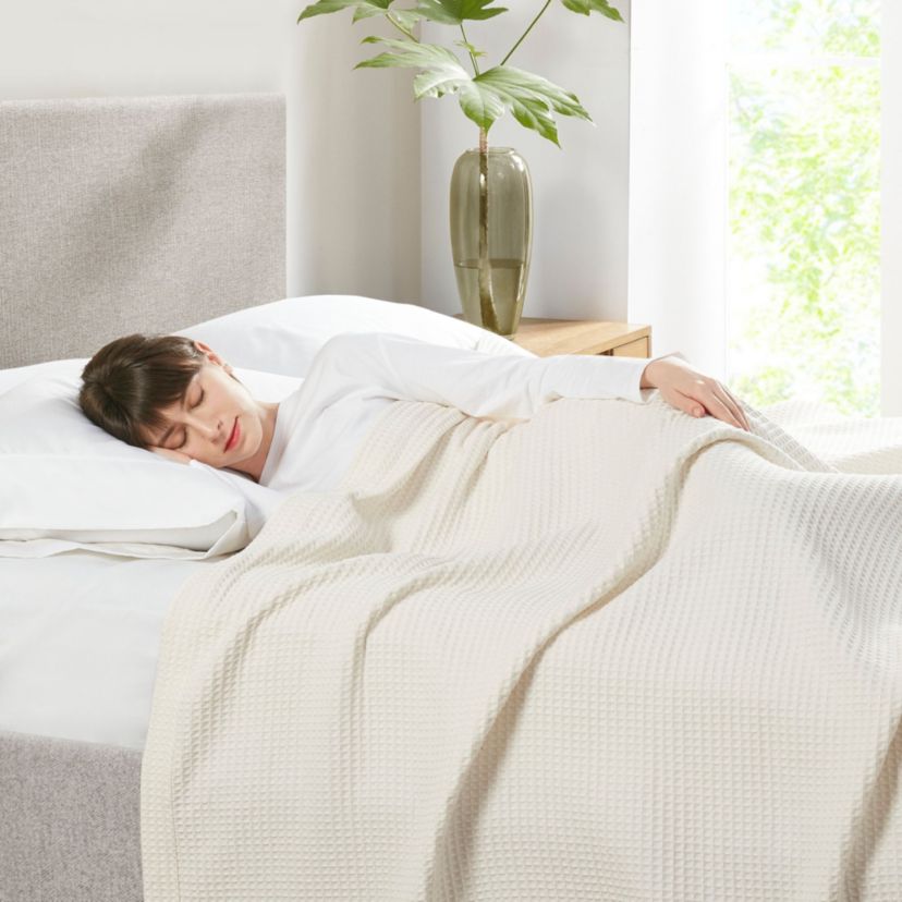 Waffle Weave Cotton Blanket