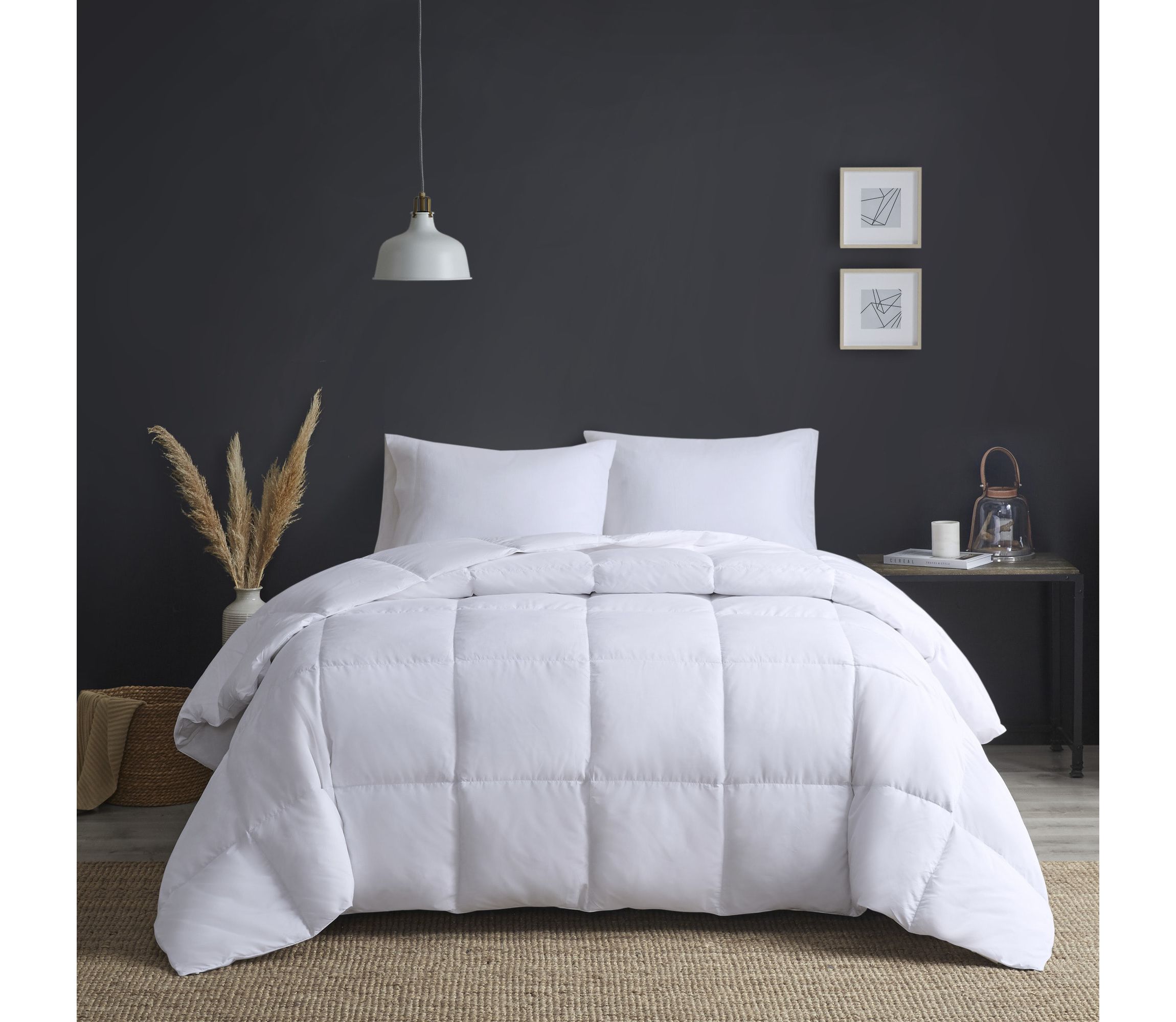 Heavy Warmth Goose Feather and Down Oversize Comforter