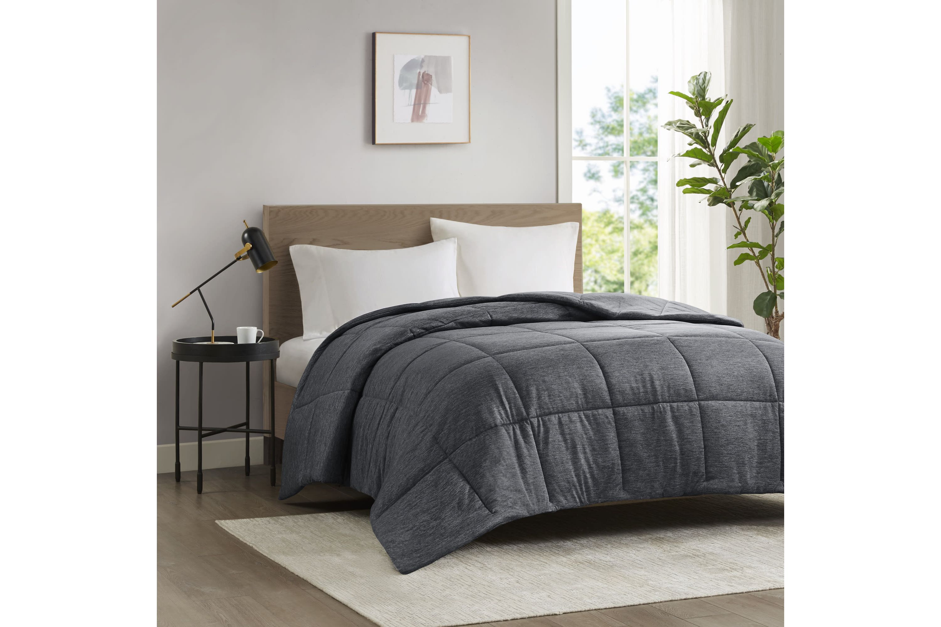Comfort Cool Jersey Knit Oversized Down Alternative Comforter