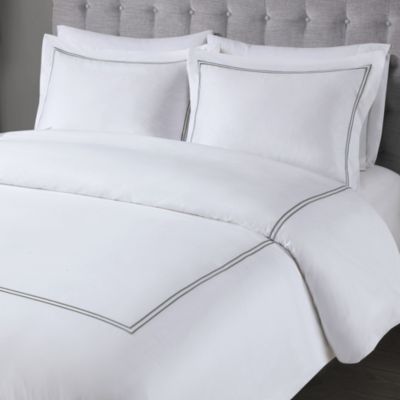 500 Thread Count Luxury Collection 100% Cotton Sateen Embroidered Comforter Set