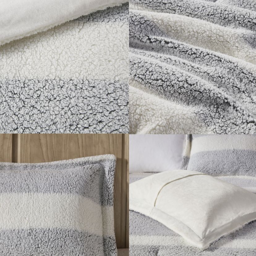 Hollis Sherpa Comforter Set