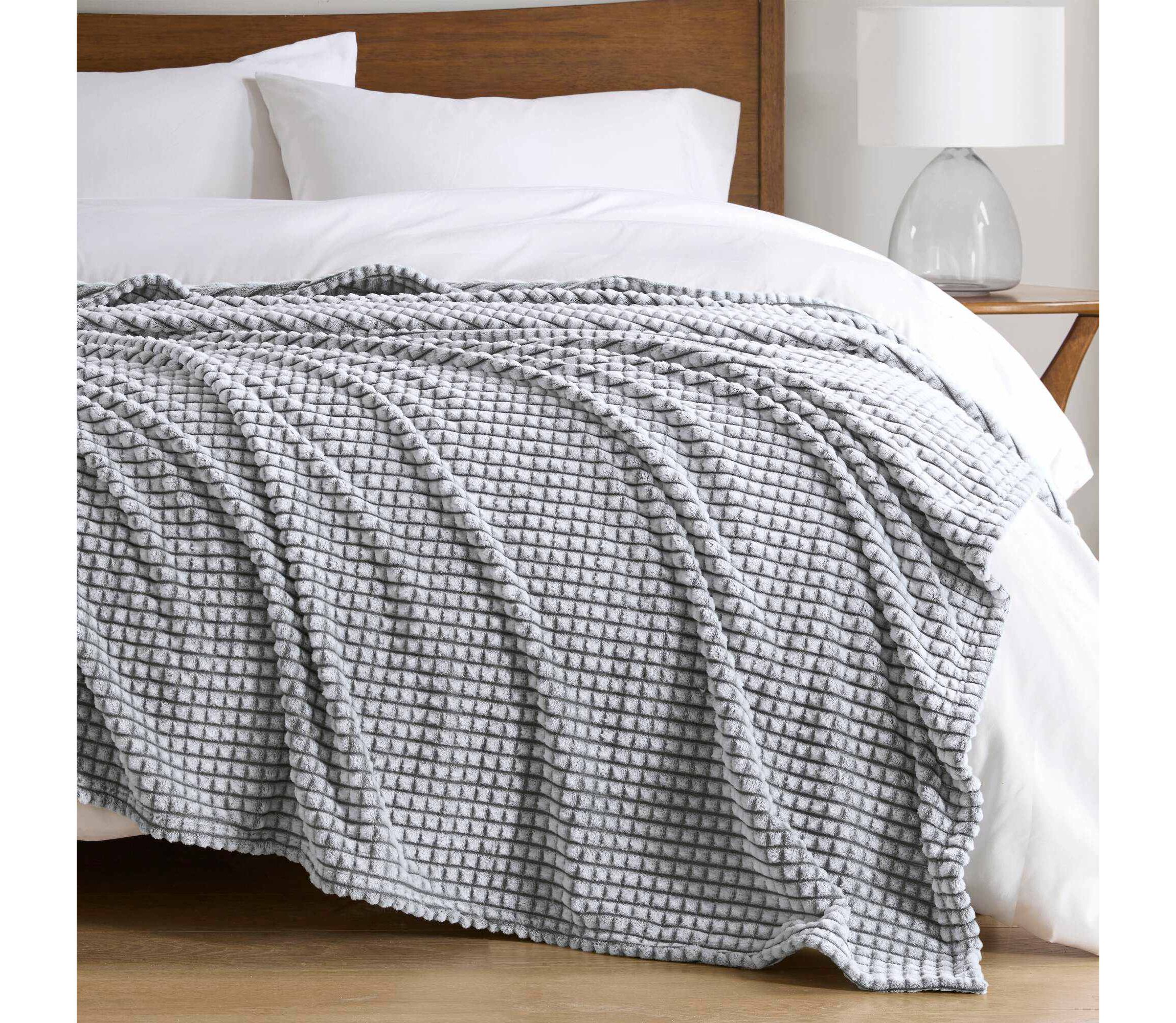 Carved Plush Blanket