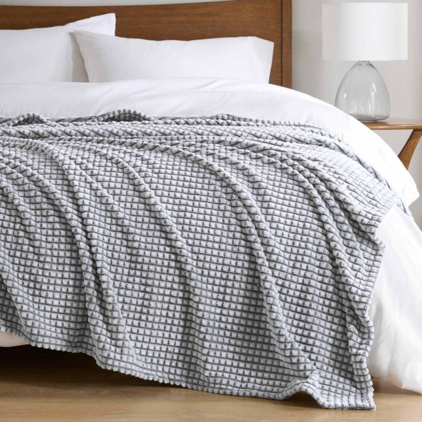 Carved Plush Blanket