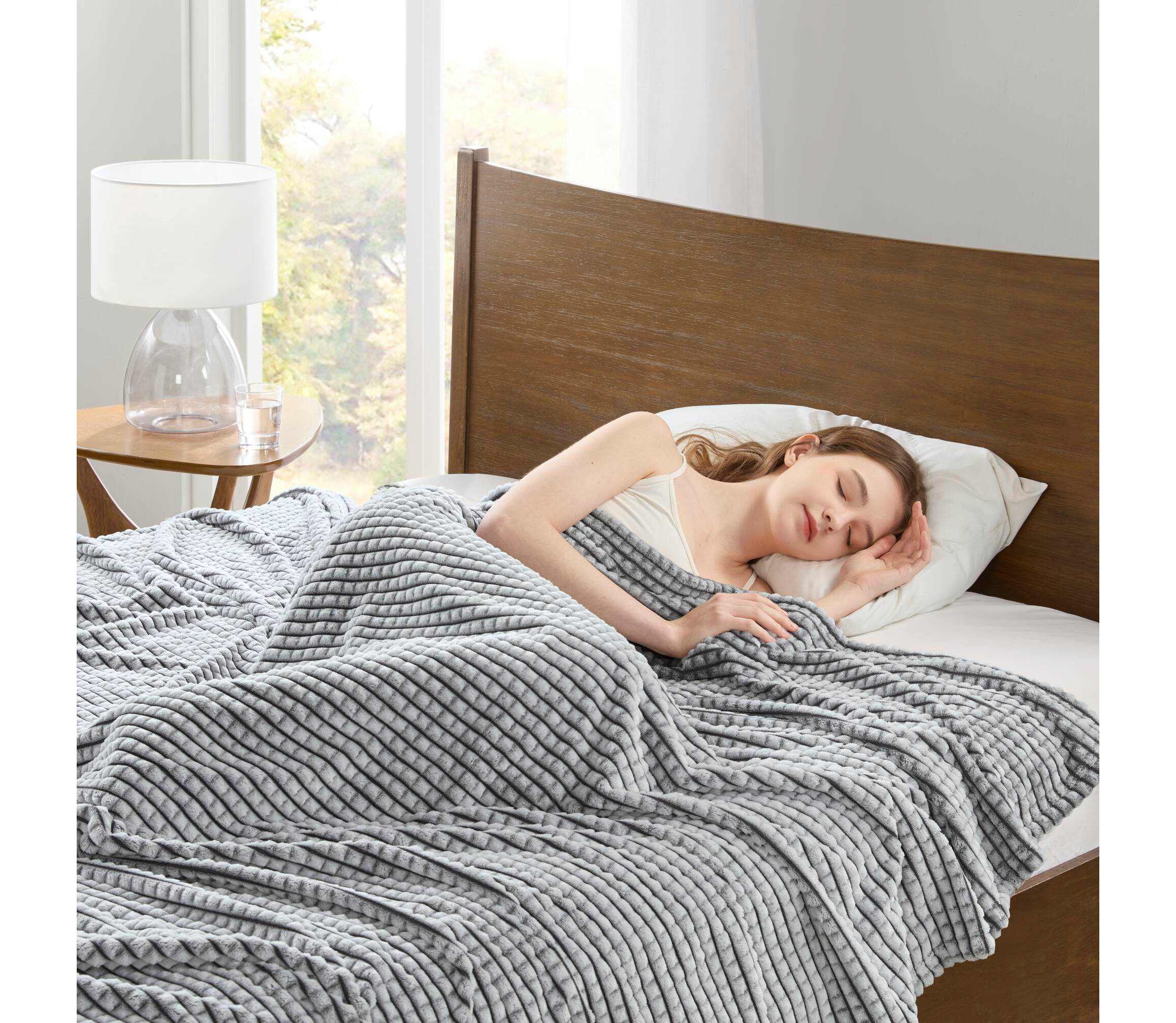 Carved Plush Blanket