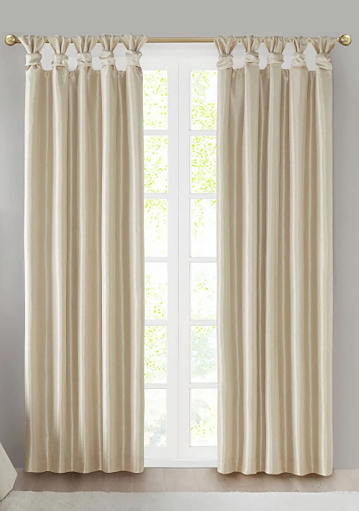 Twist Tab Total Blackout Window Curtain