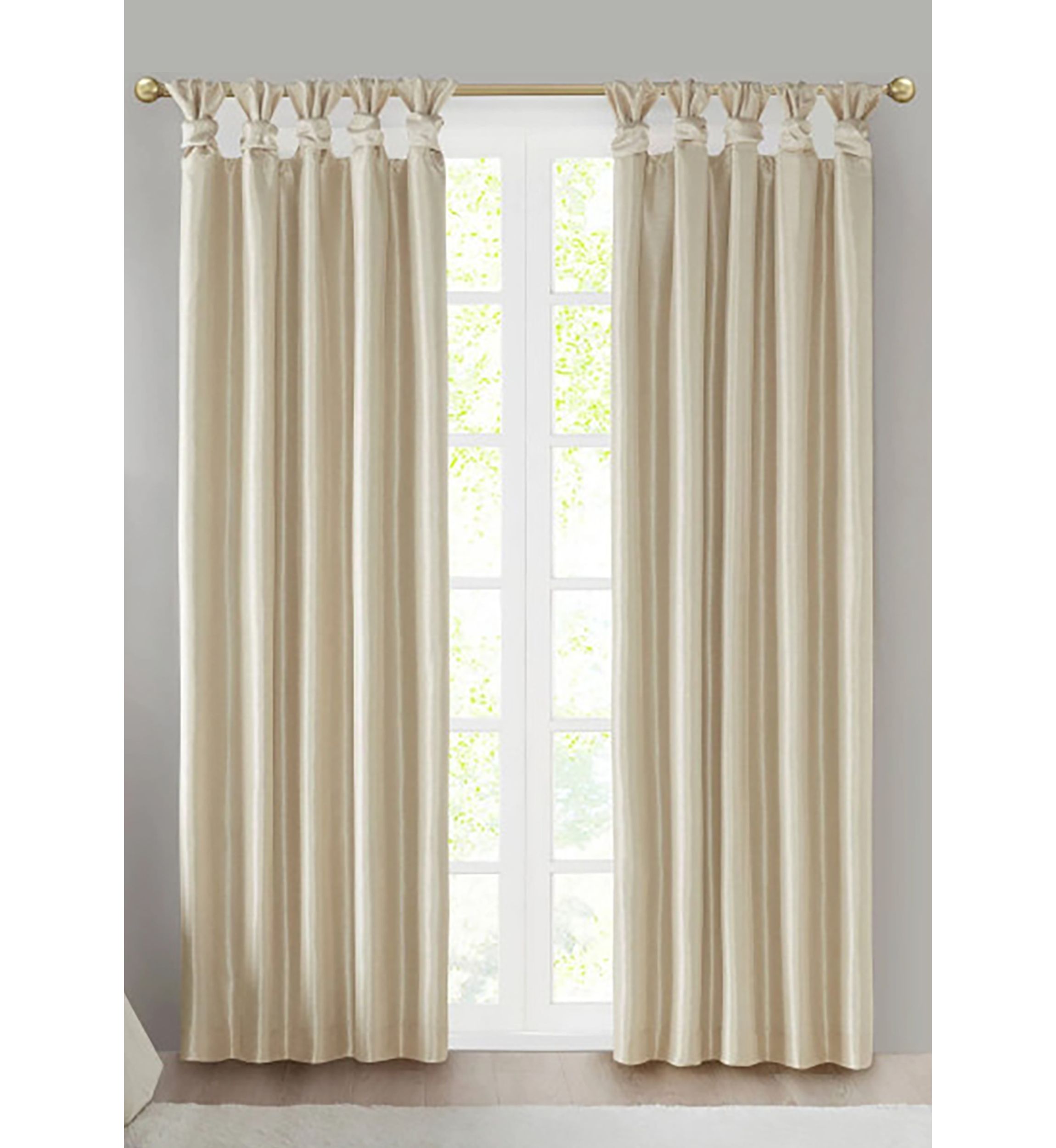 Twist Tab Total Blackout Window Curtain