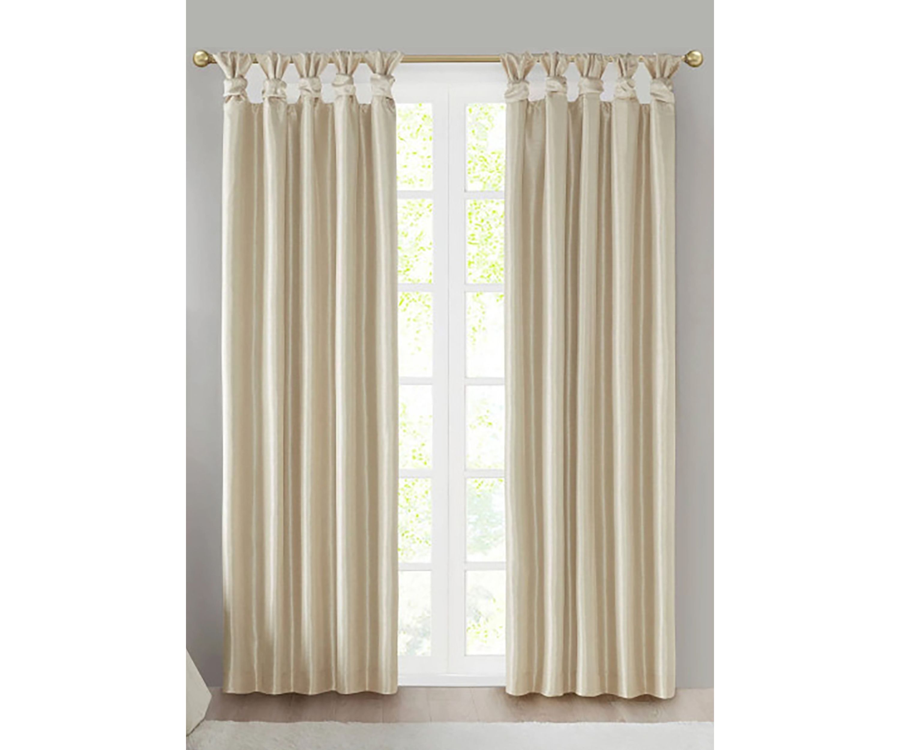 Twist Tab Total Blackout Window Curtain