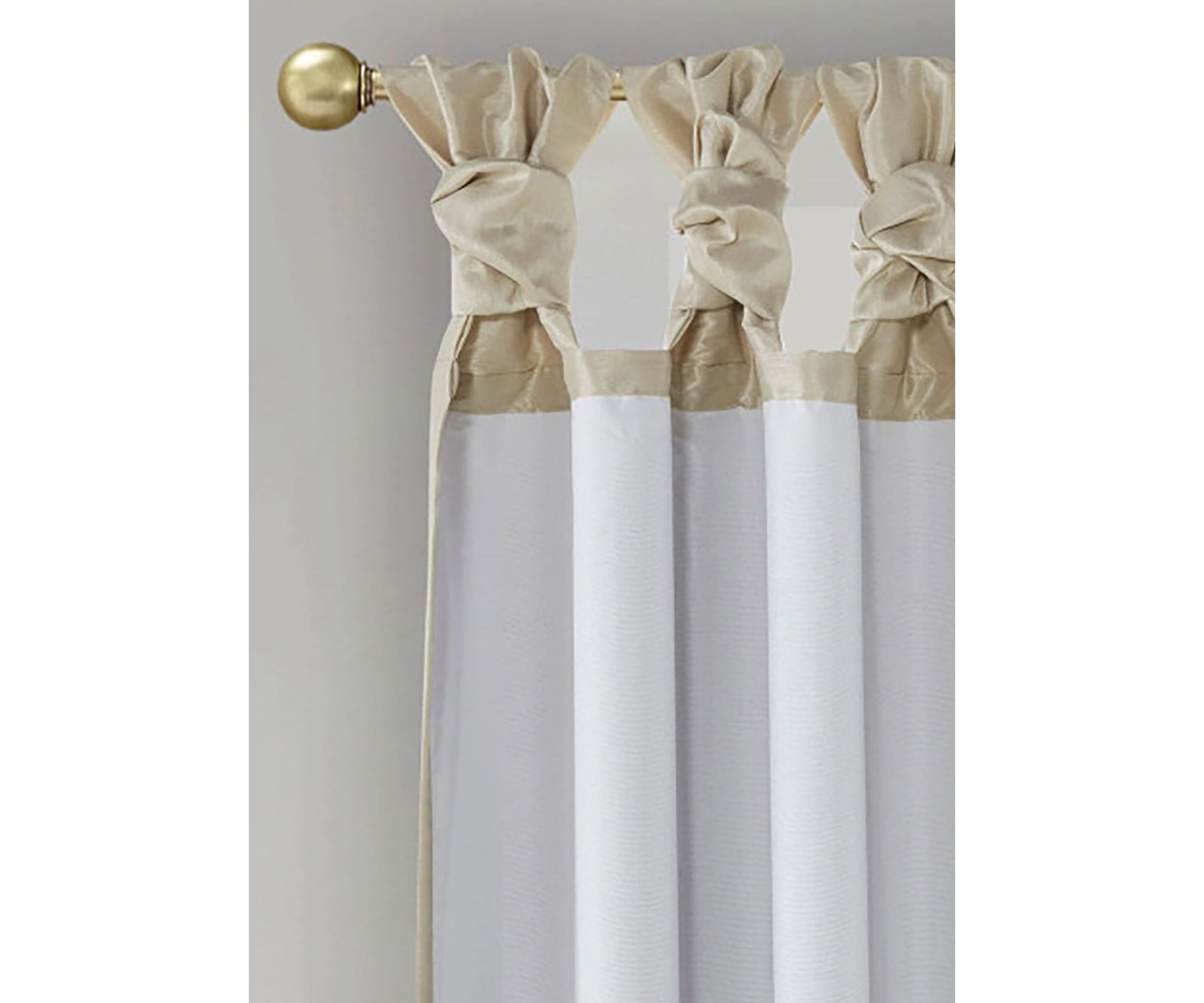 Twist Tab Total Blackout Window Curtain