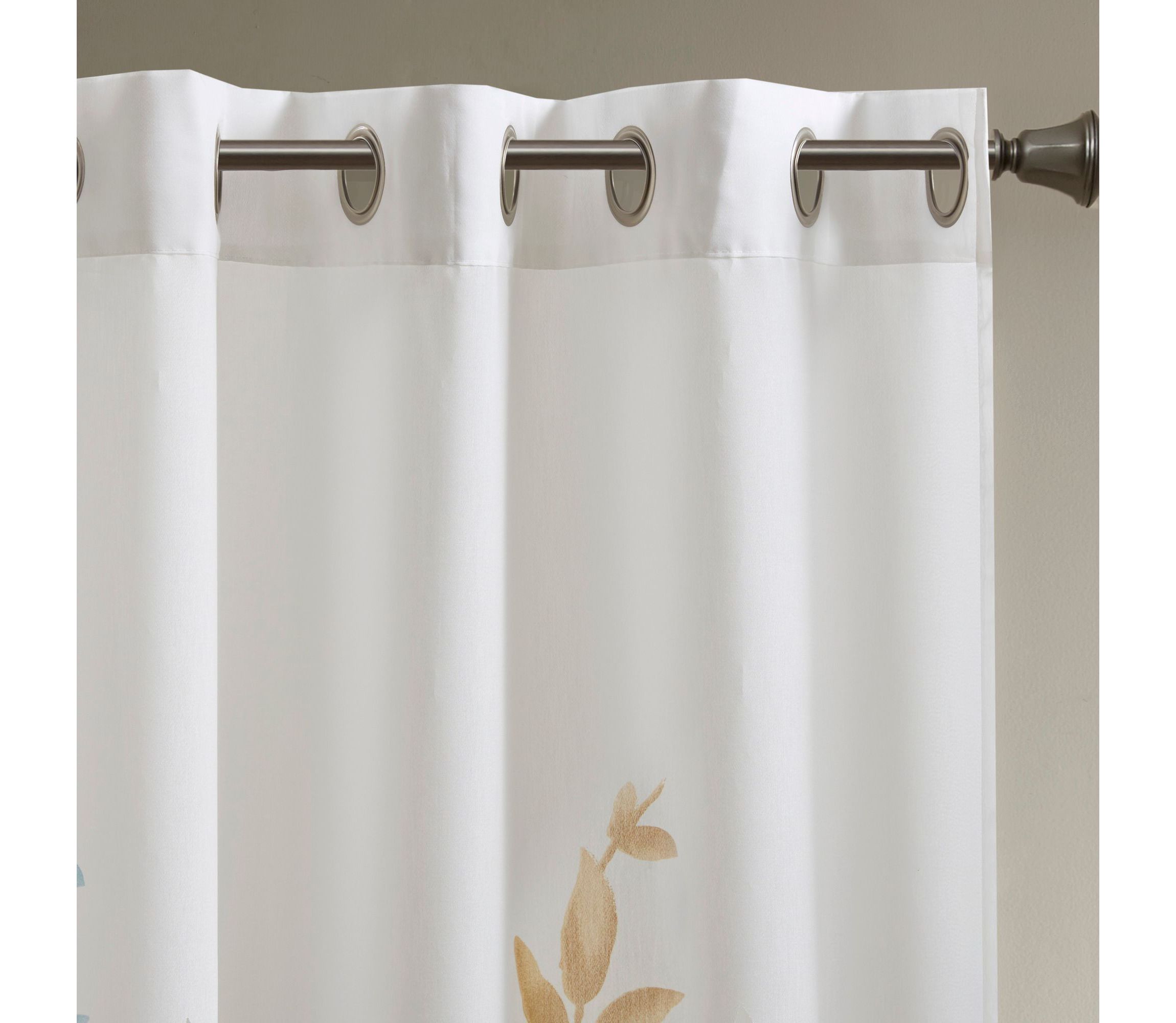 Cecily Burnout Printed Window Panel