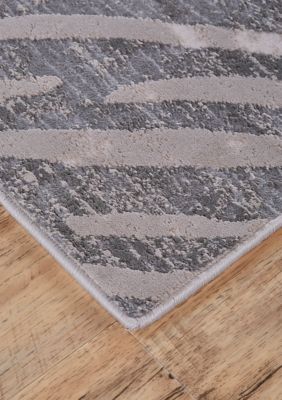 Vanhorn Modern Herringbone Area Rug