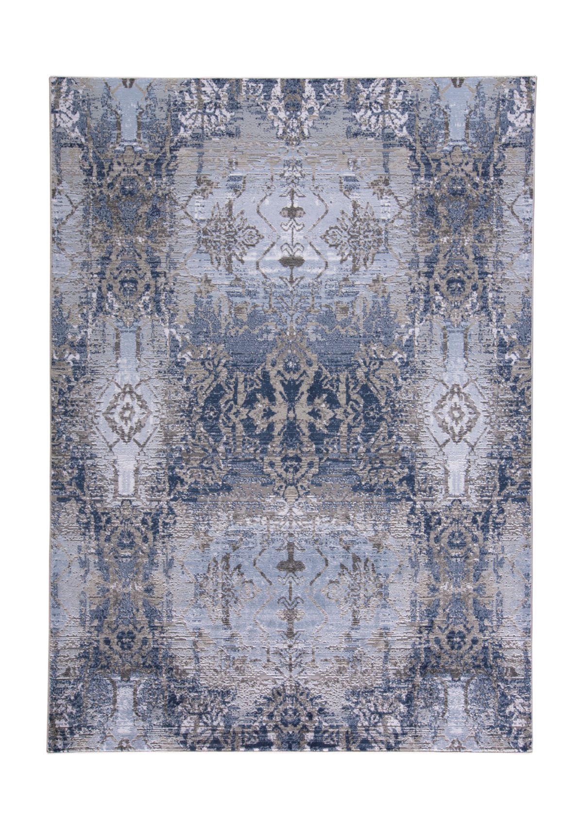Javers Modern Damask Area Rug