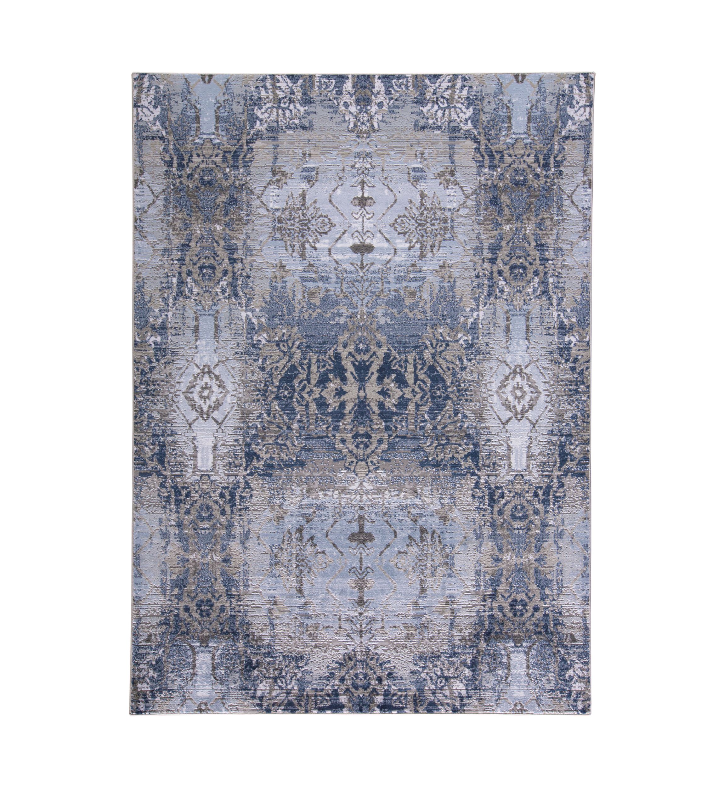 Javers Modern Damask Area Rug