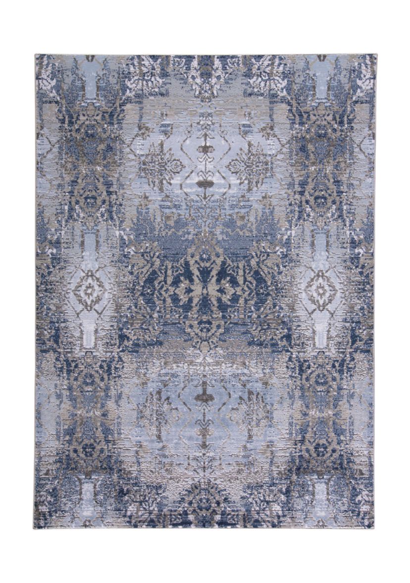 Javers Modern Damask Area Rug