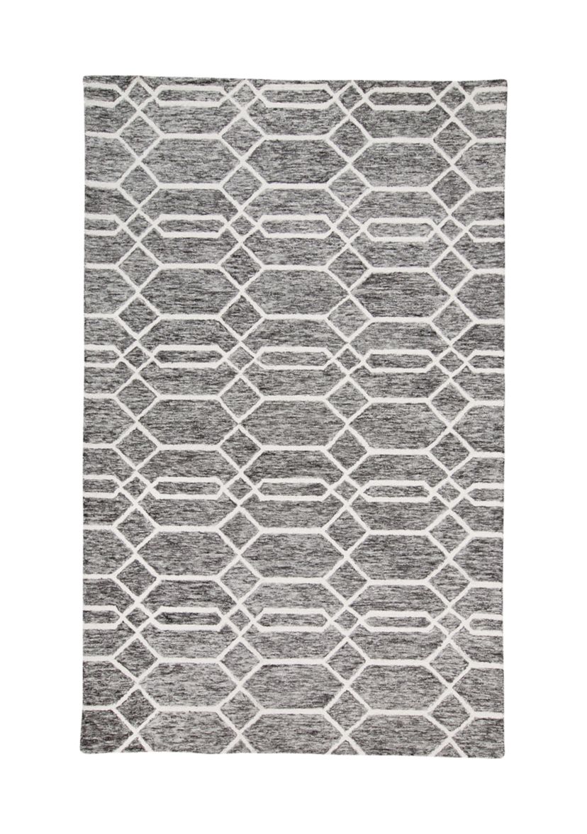 Natal Transitional Trellis & Lattice Area Rug
