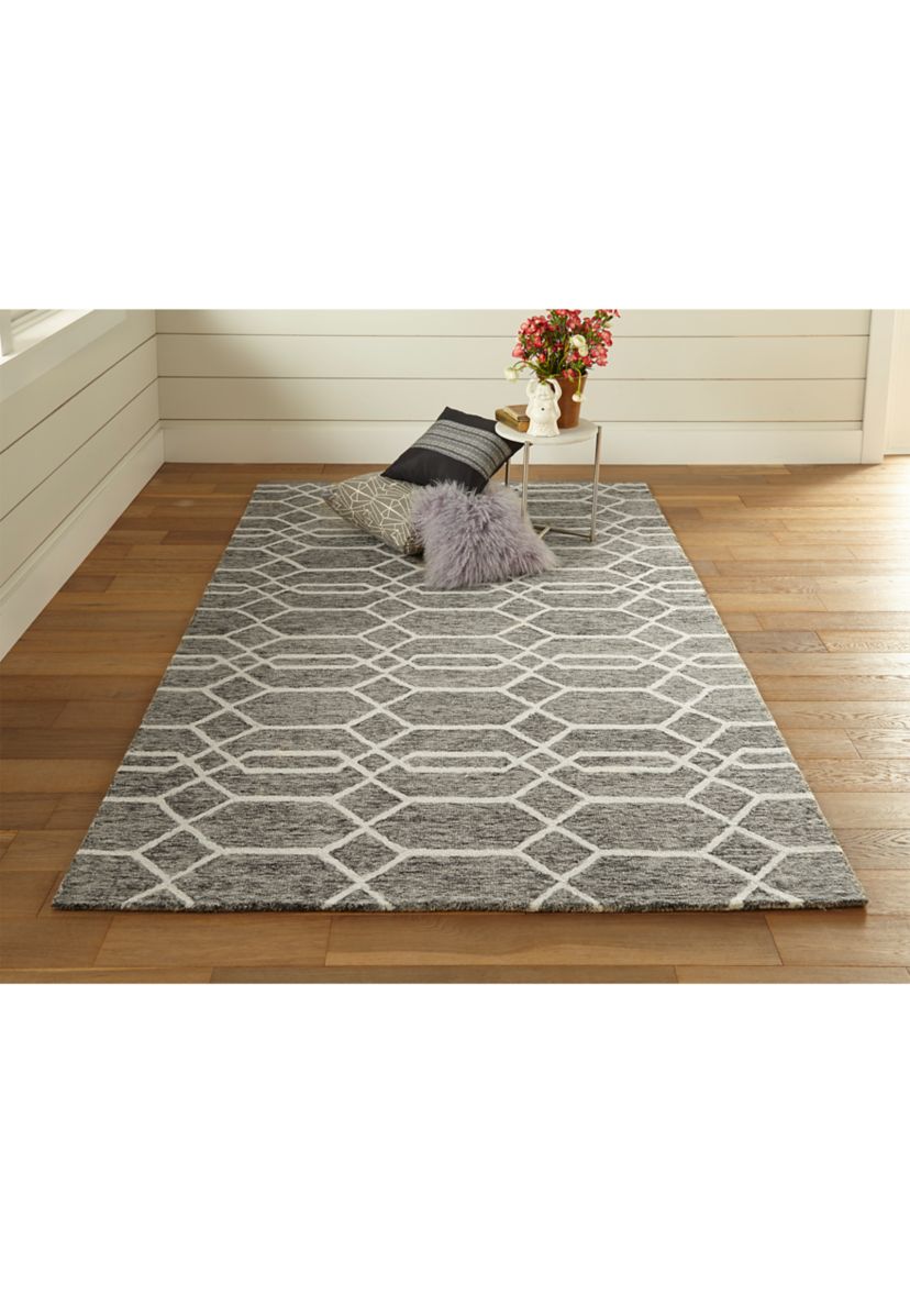 Natal Transitional Trellis & Lattice Area Rug