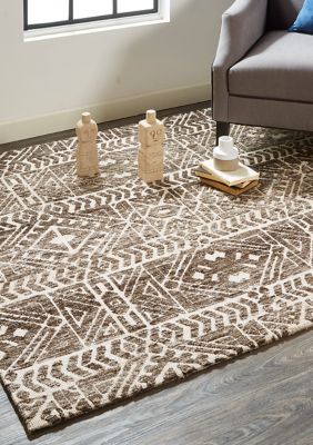 Oliena Modern Geometric Area Rug