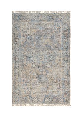 Ramey Transitional Distressed Area Rug