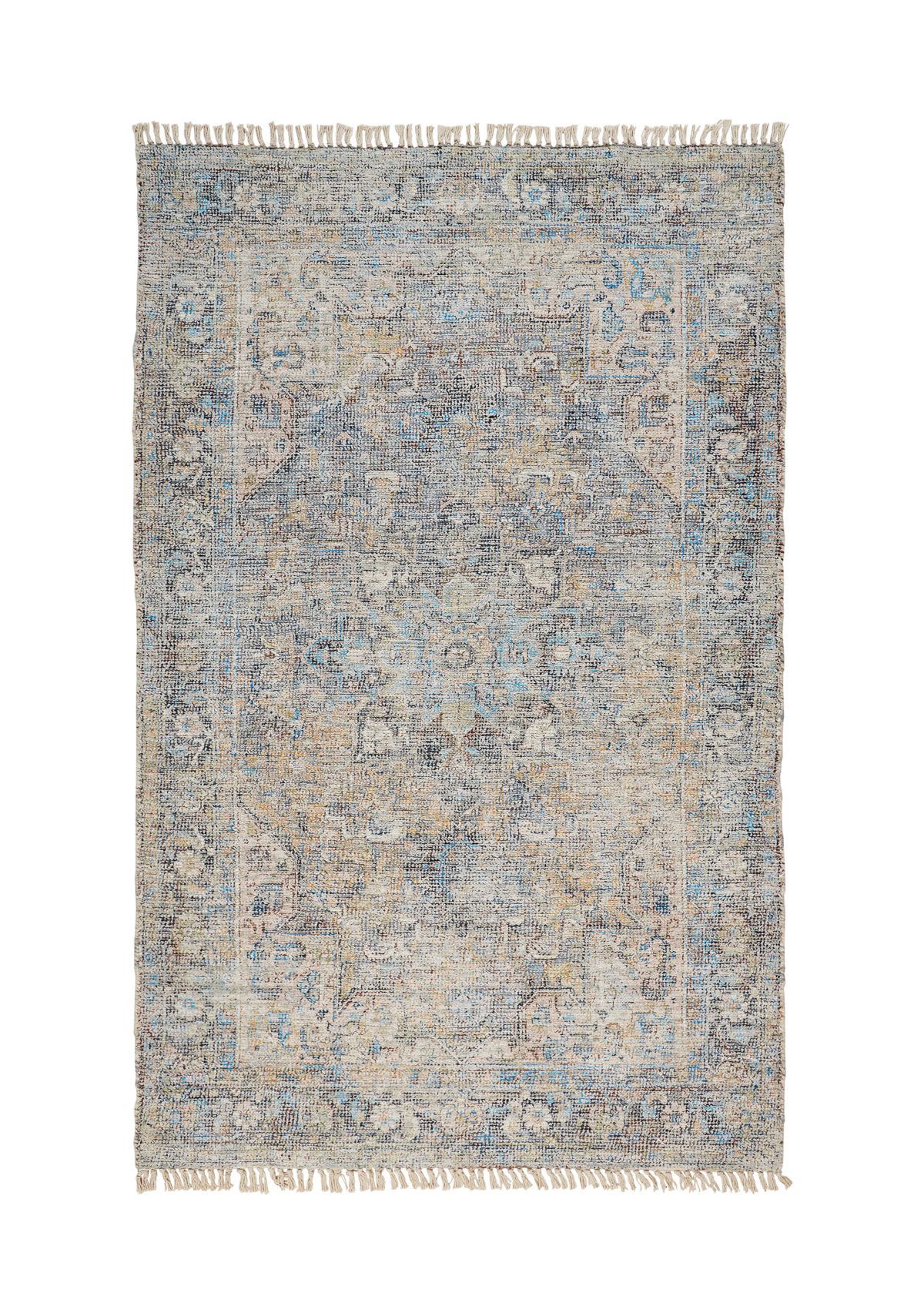 Ramey Transitional Distressed Area Rug