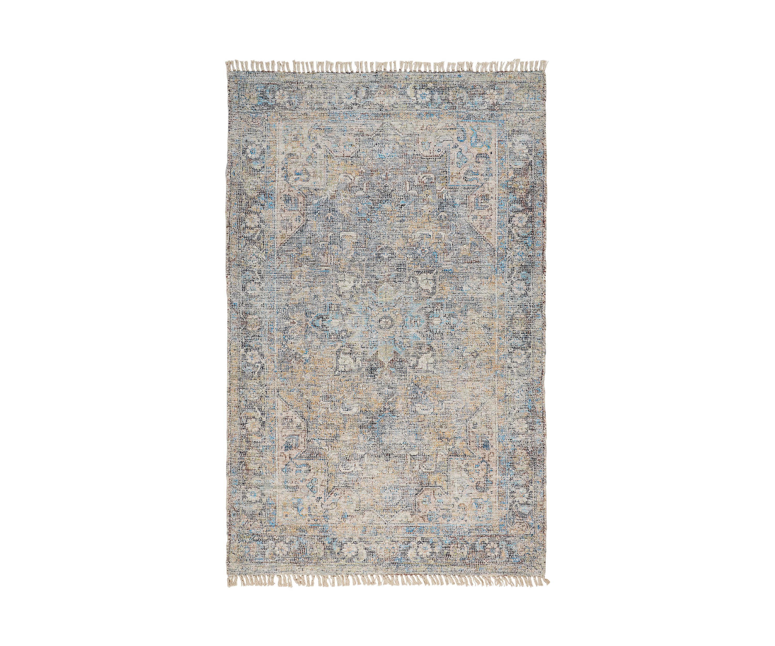 Ramey Transitional Distressed Area Rug