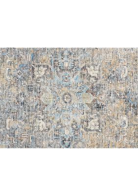 Ramey Transitional Distressed Area Rug