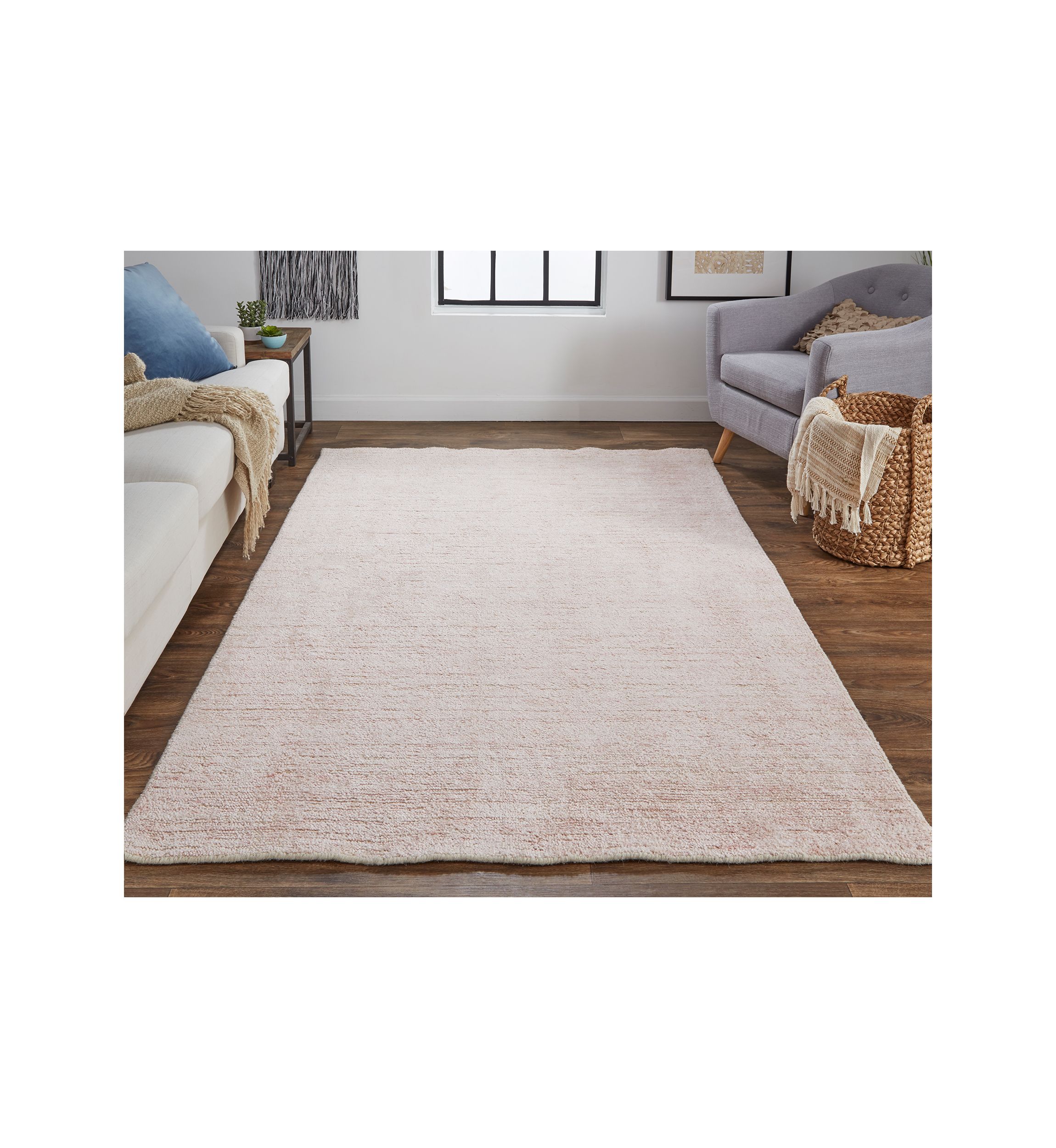 Legros Transitional Solid Area Rug