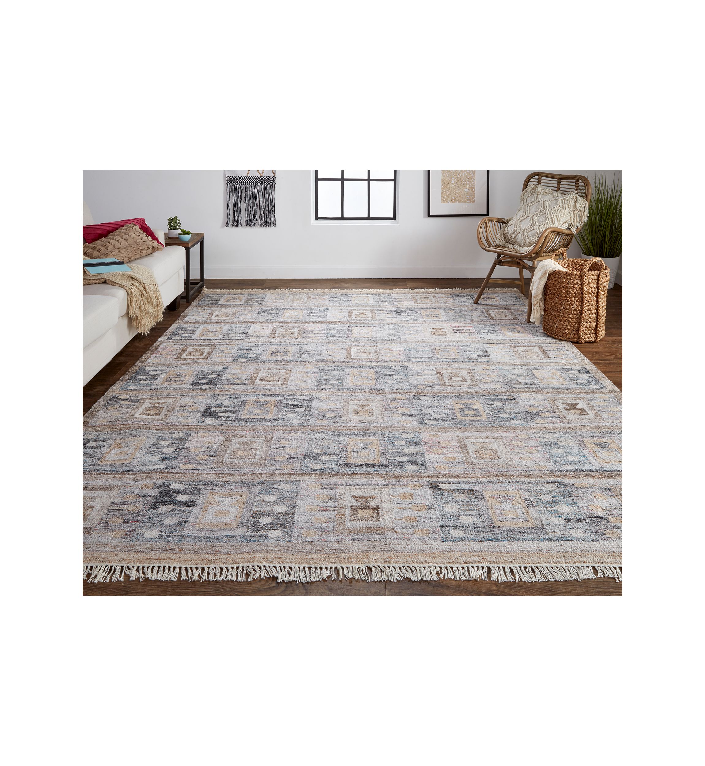 Elstow Transitional Moroccan Area Rug