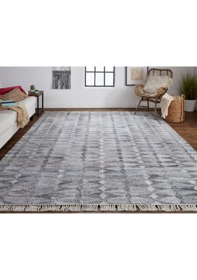 Elstow Transitional Herringbone Area Rug