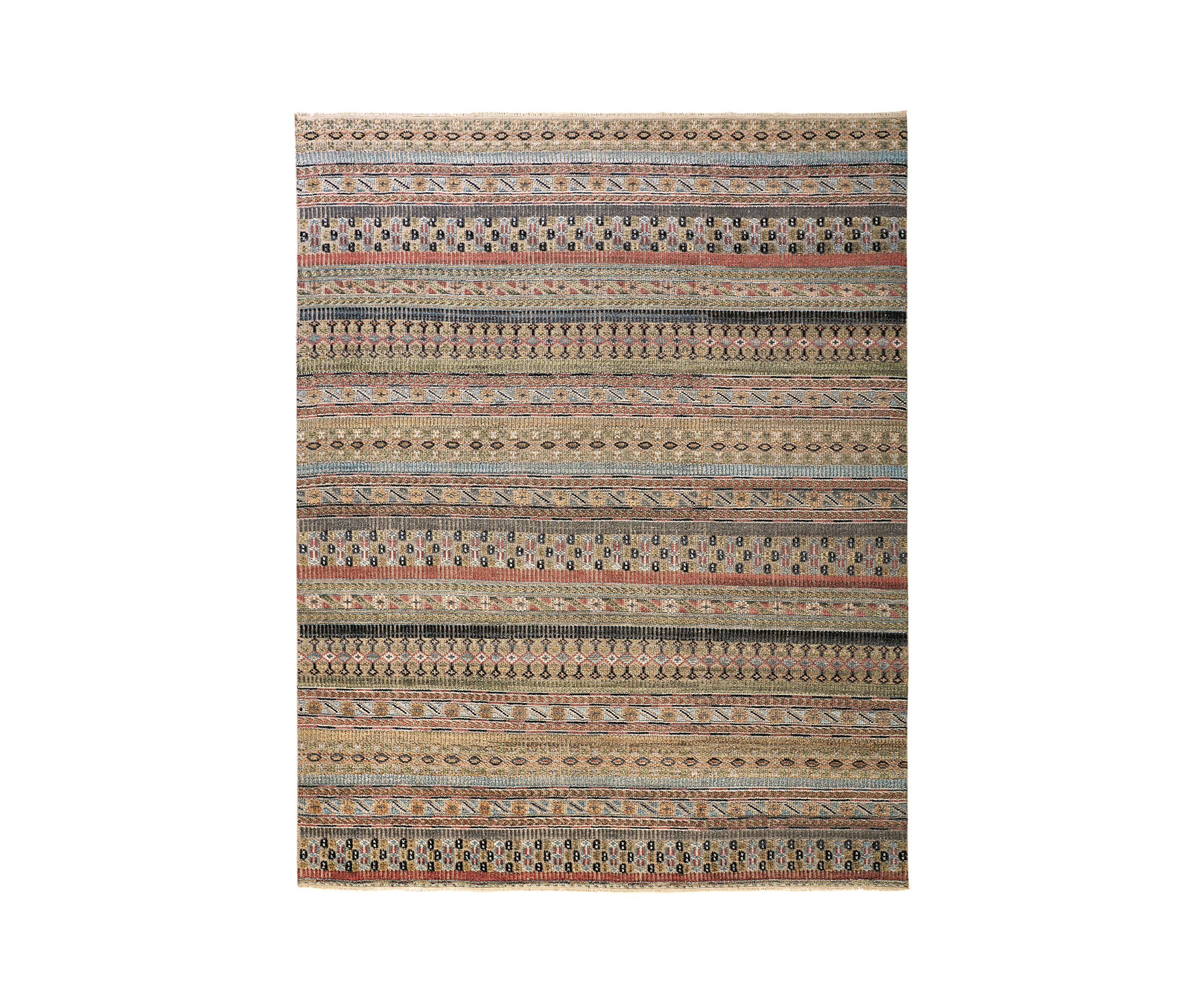 Eckhart Transitional Stripes Area Rug