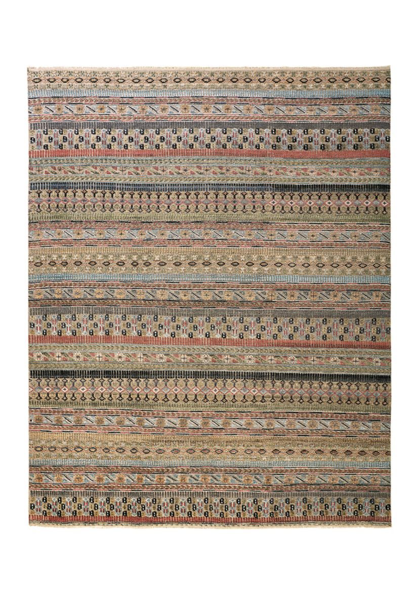 Eckhart Transitional Stripes Area Rug