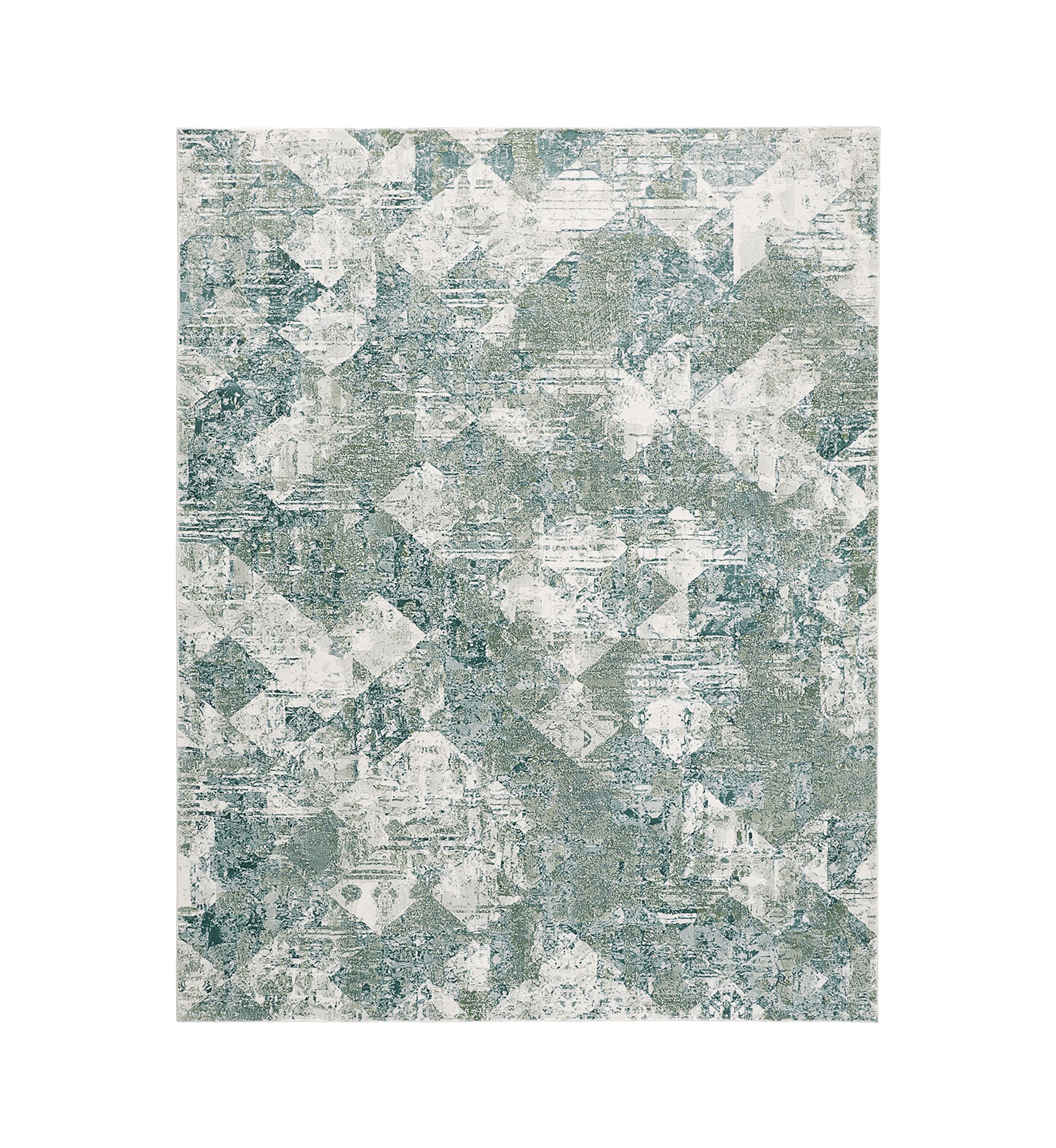 Halton Transitional Abstract Area Rug