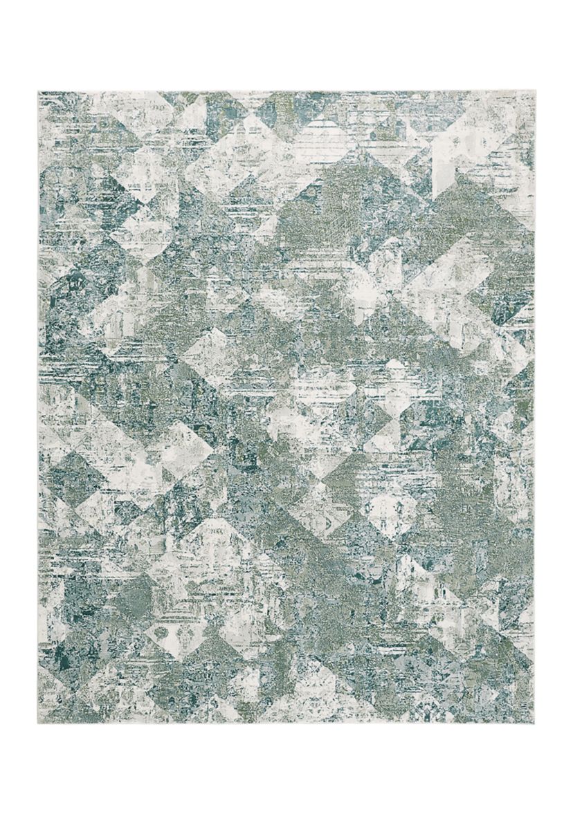 Halton Transitional Abstract Area Rug