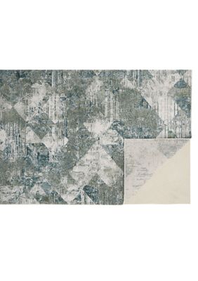 Halton Transitional Abstract Area Rug