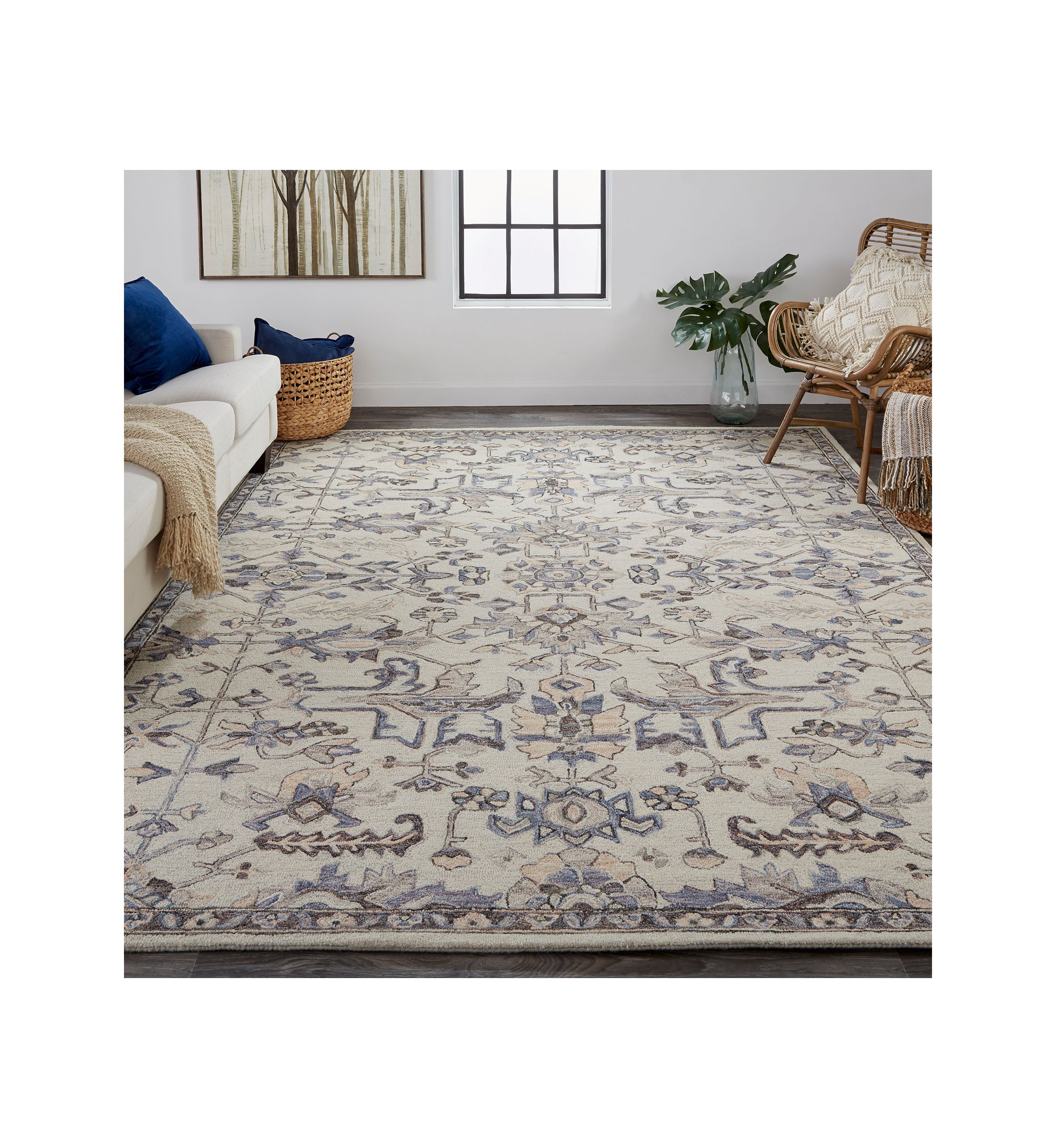 Faris Traditional Oriental Area Rug