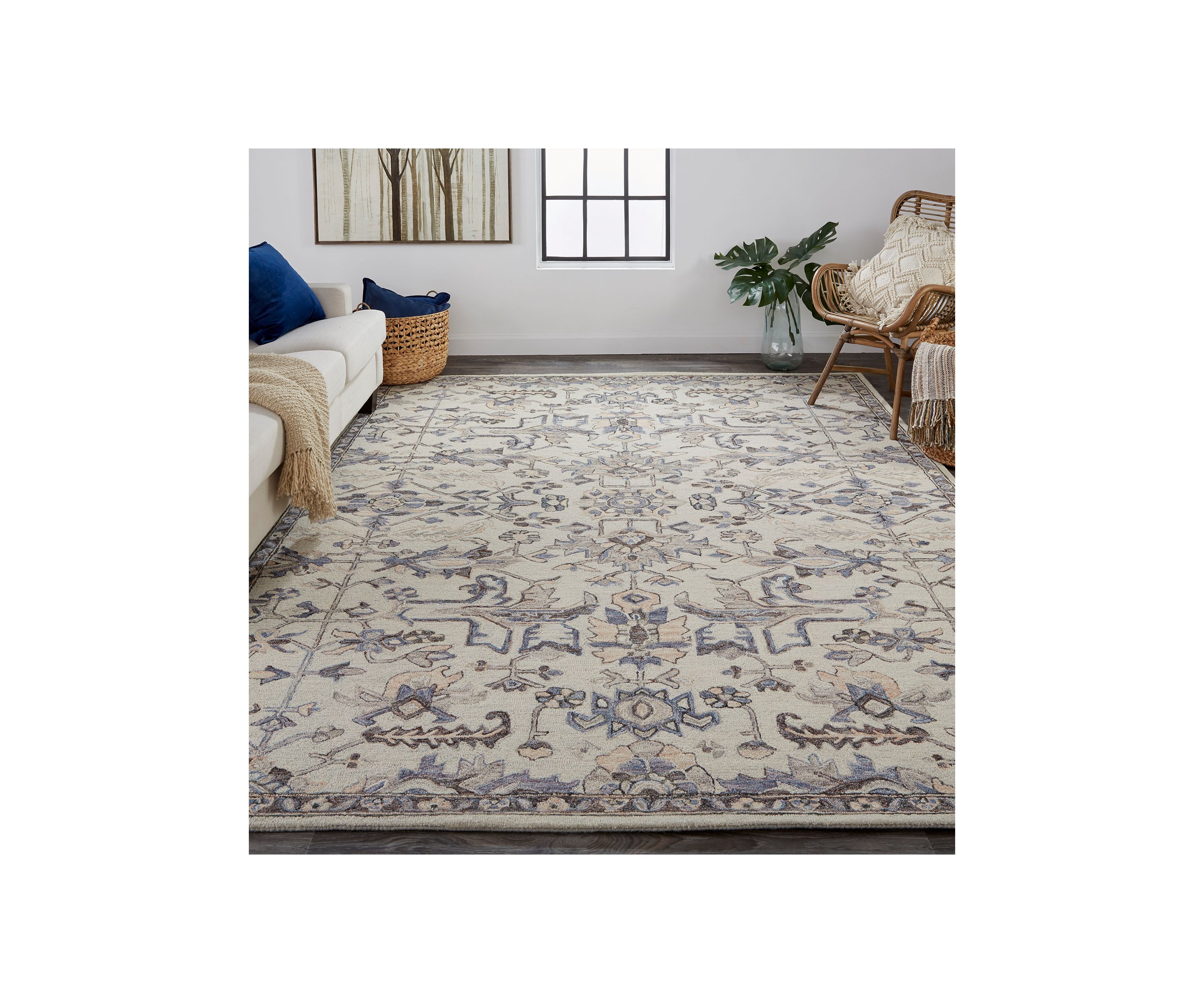 Faris Traditional Oriental Area Rug