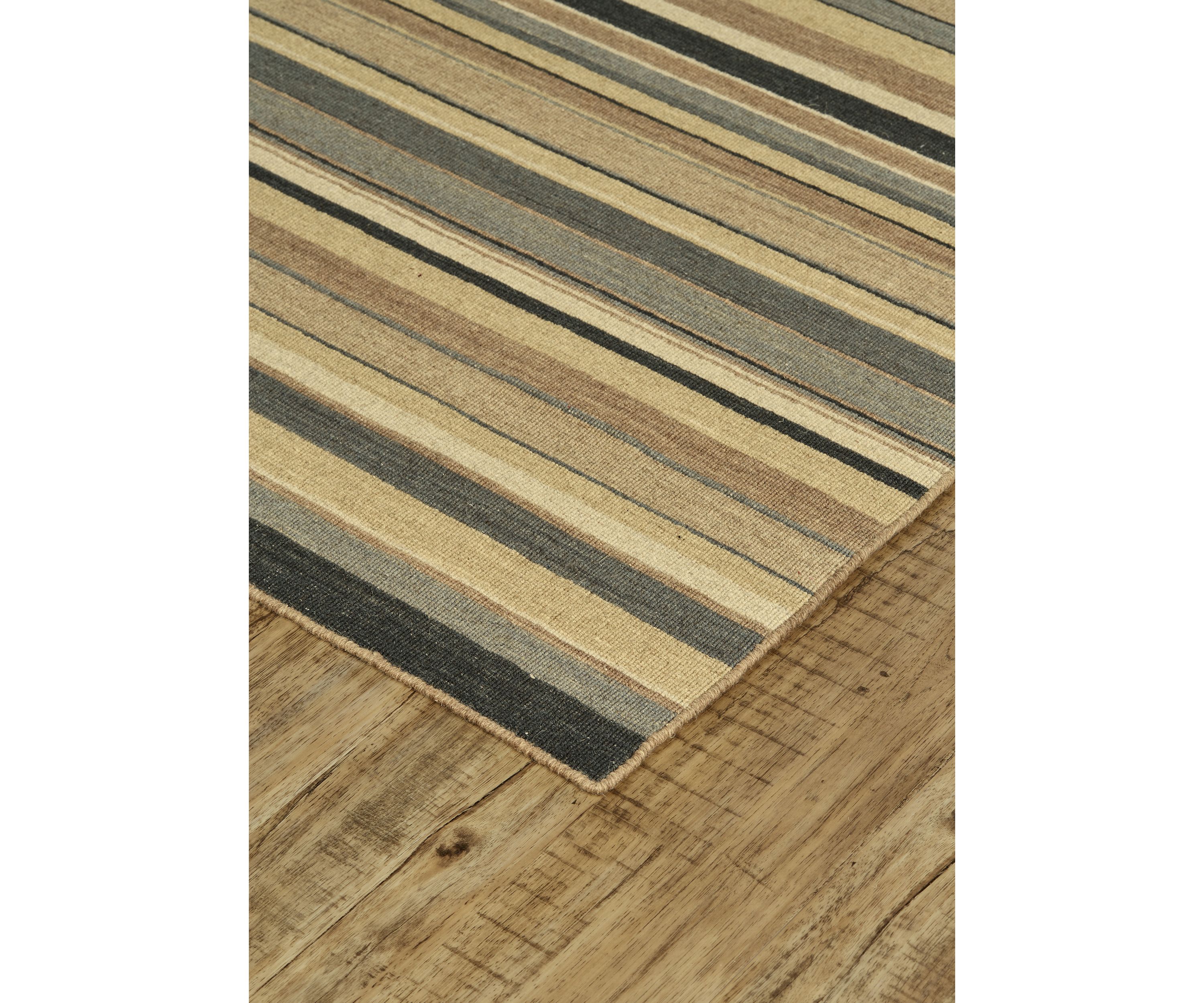 Naida Transitional Stripes Area Rug