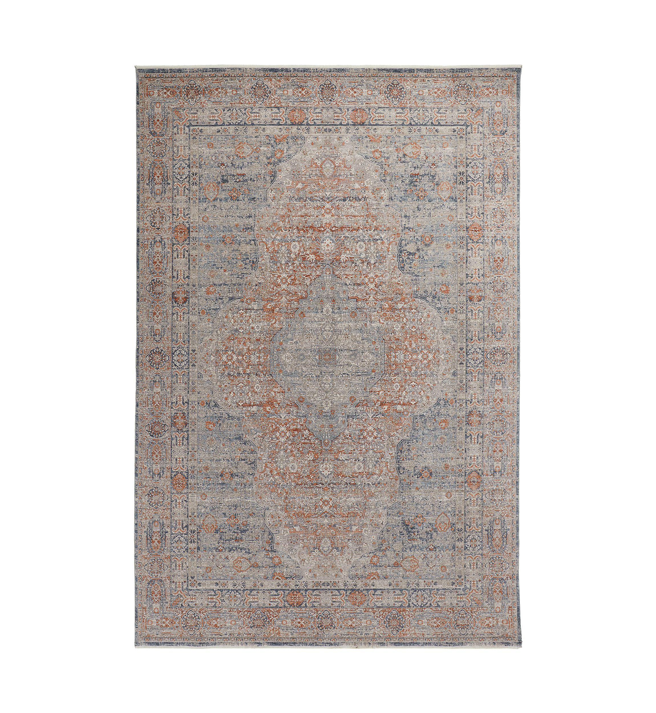 Gilford Transitional Medallion Area Rug