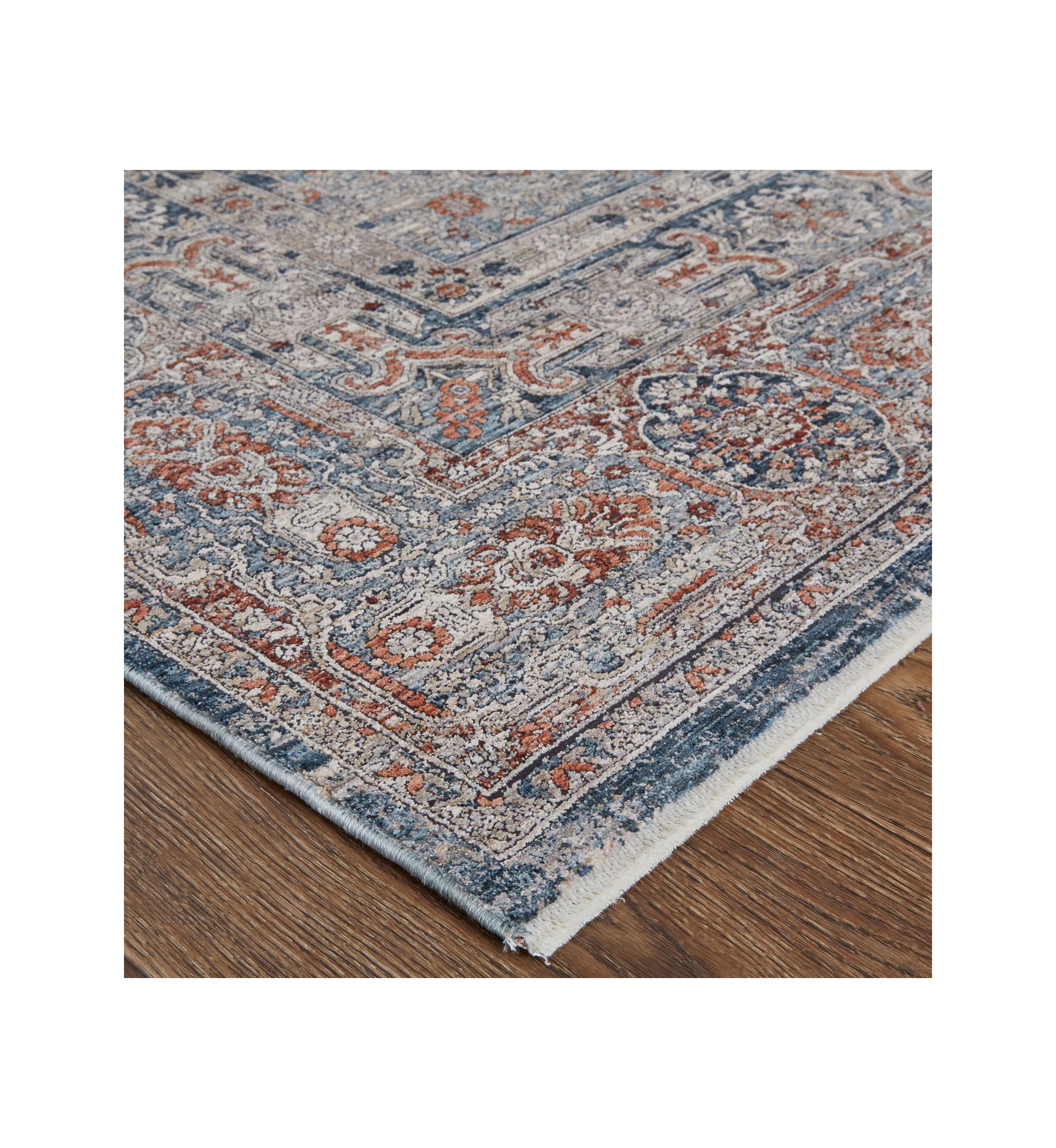 Gilford Transitional Medallion Area Rug