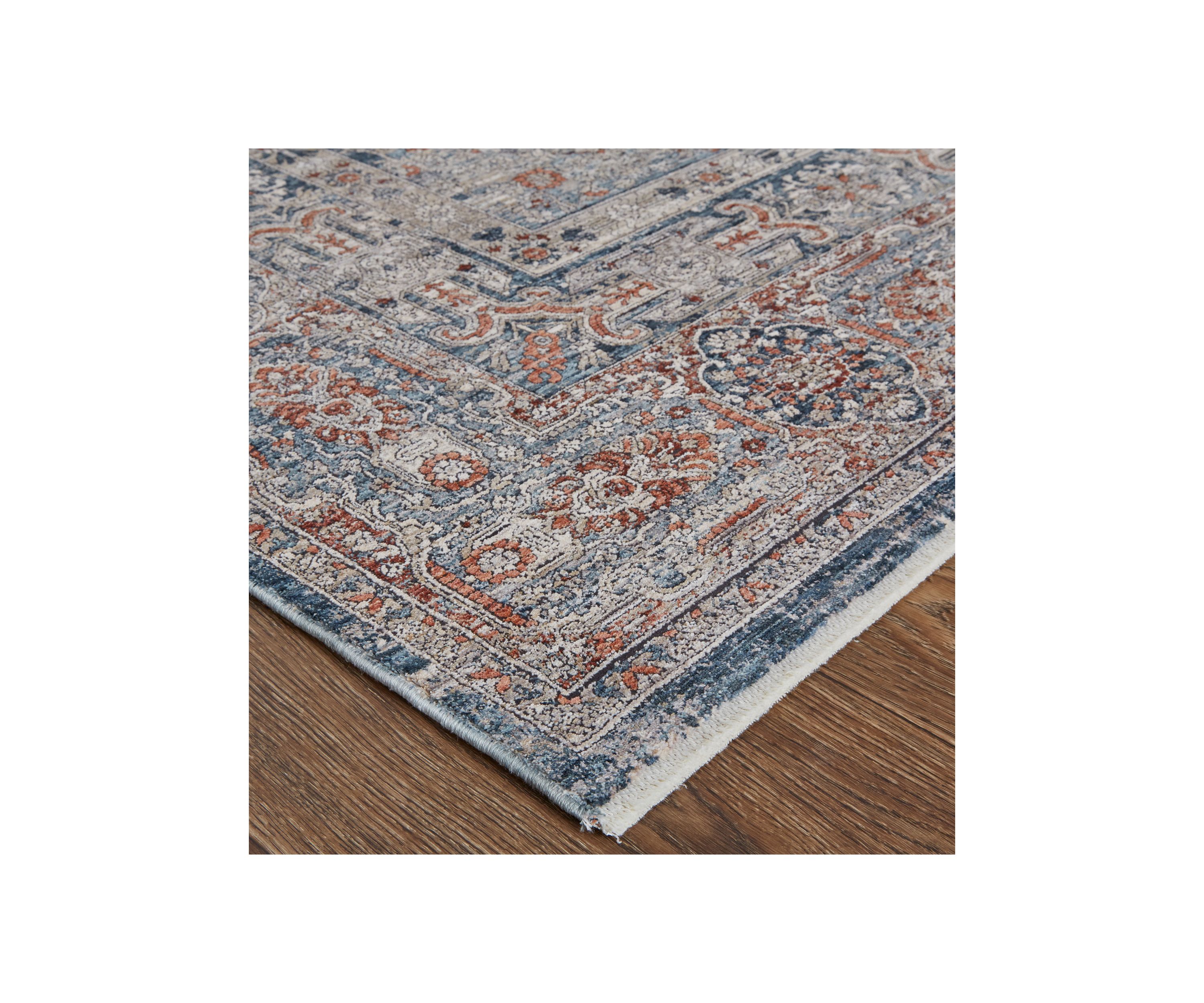 Gilford Transitional Medallion Area Rug