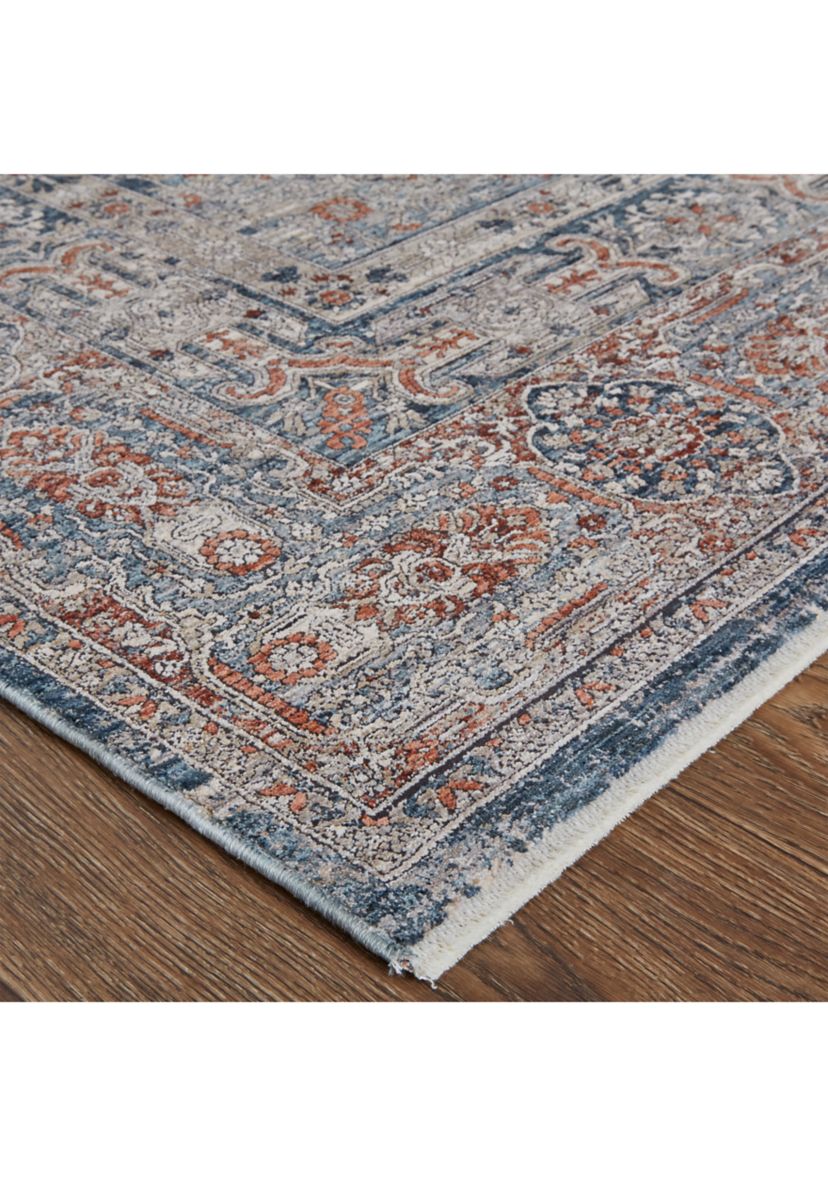 Gilford Transitional Medallion Area Rug