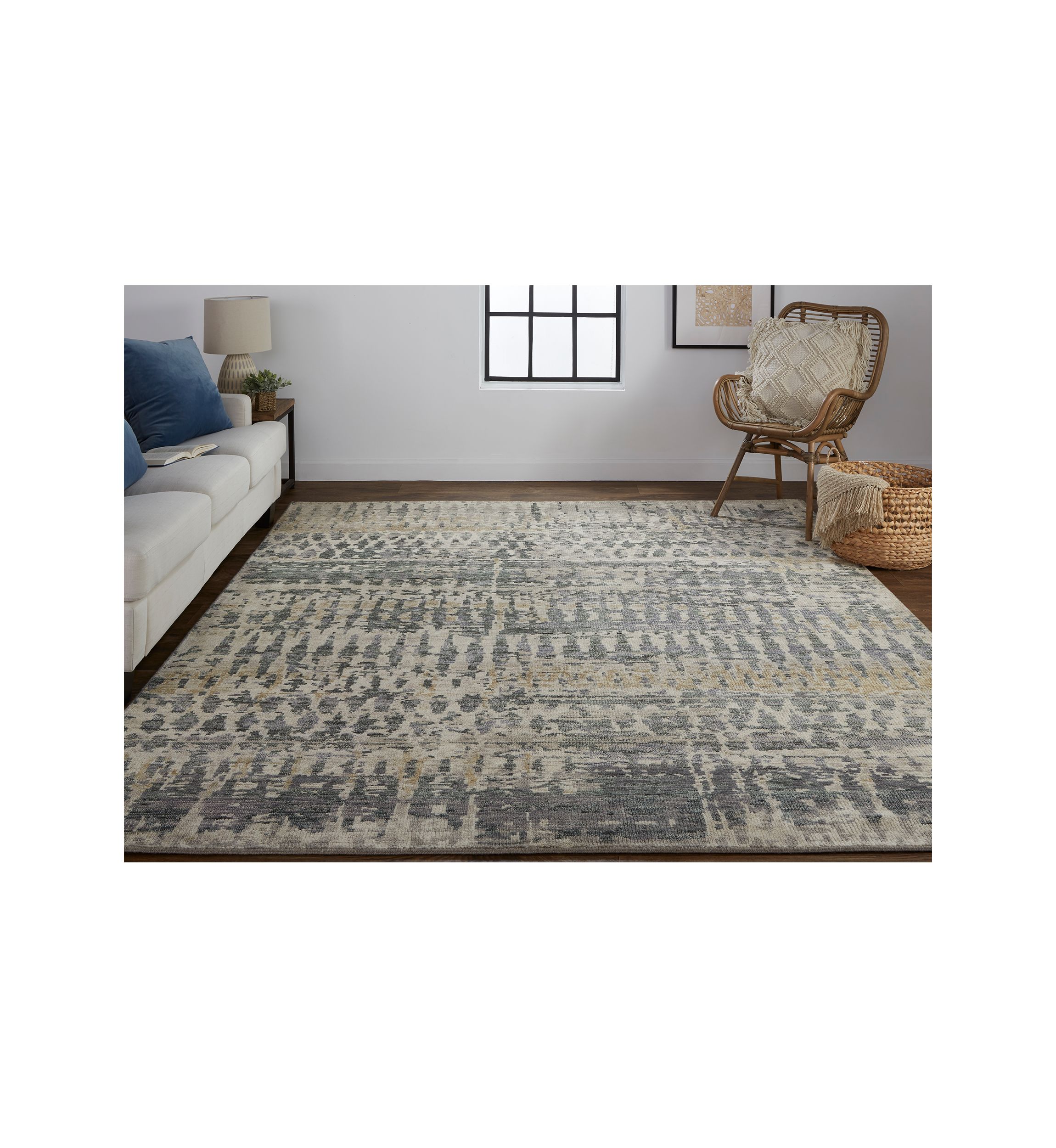 Scottsdale Transitional Abstract Area Rug