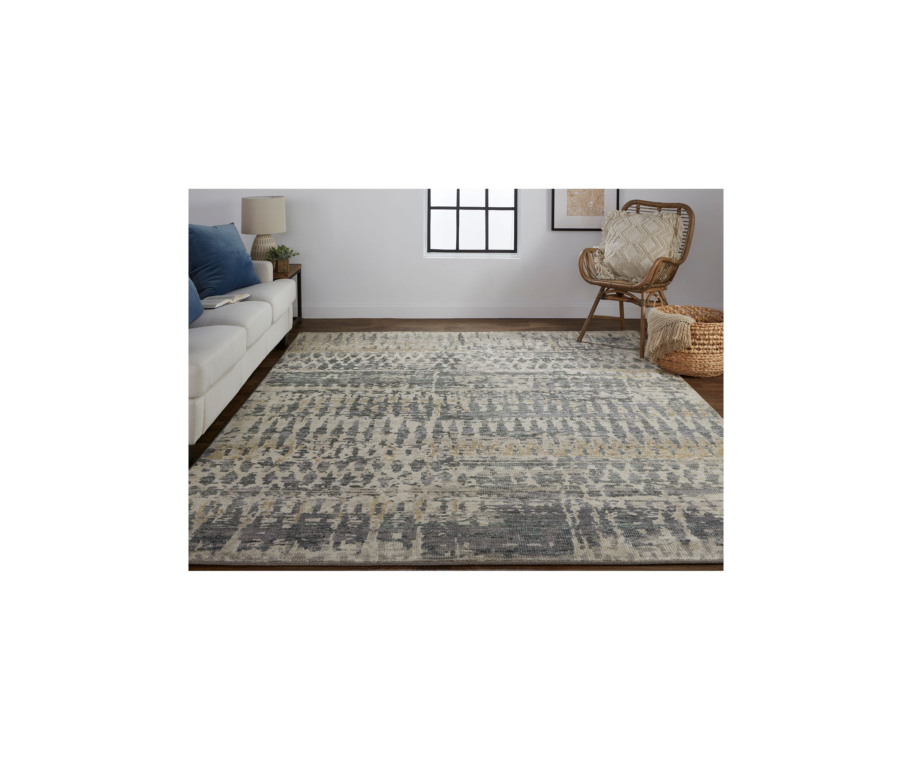 Scottsdale Transitional Abstract Area Rug
